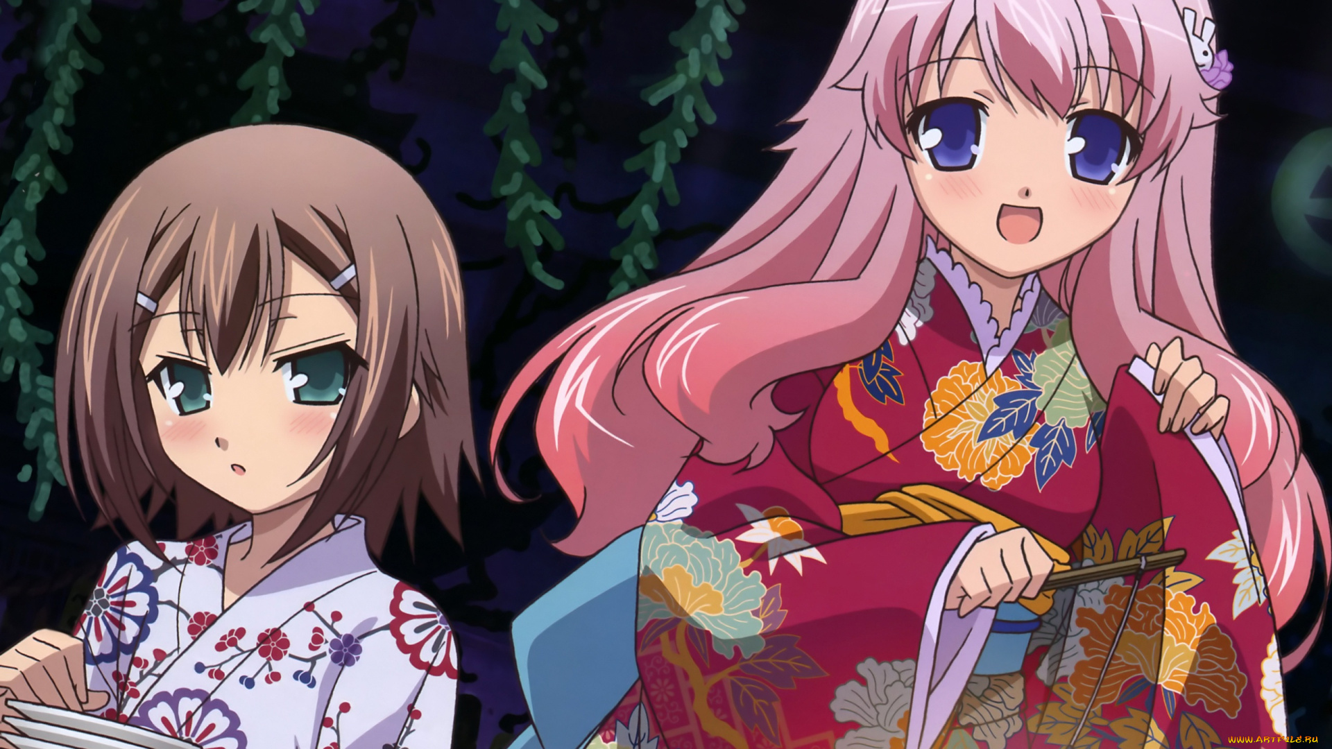 аниме, baka, to, test, to, shoukanjuu, фон, взгляд, девушки