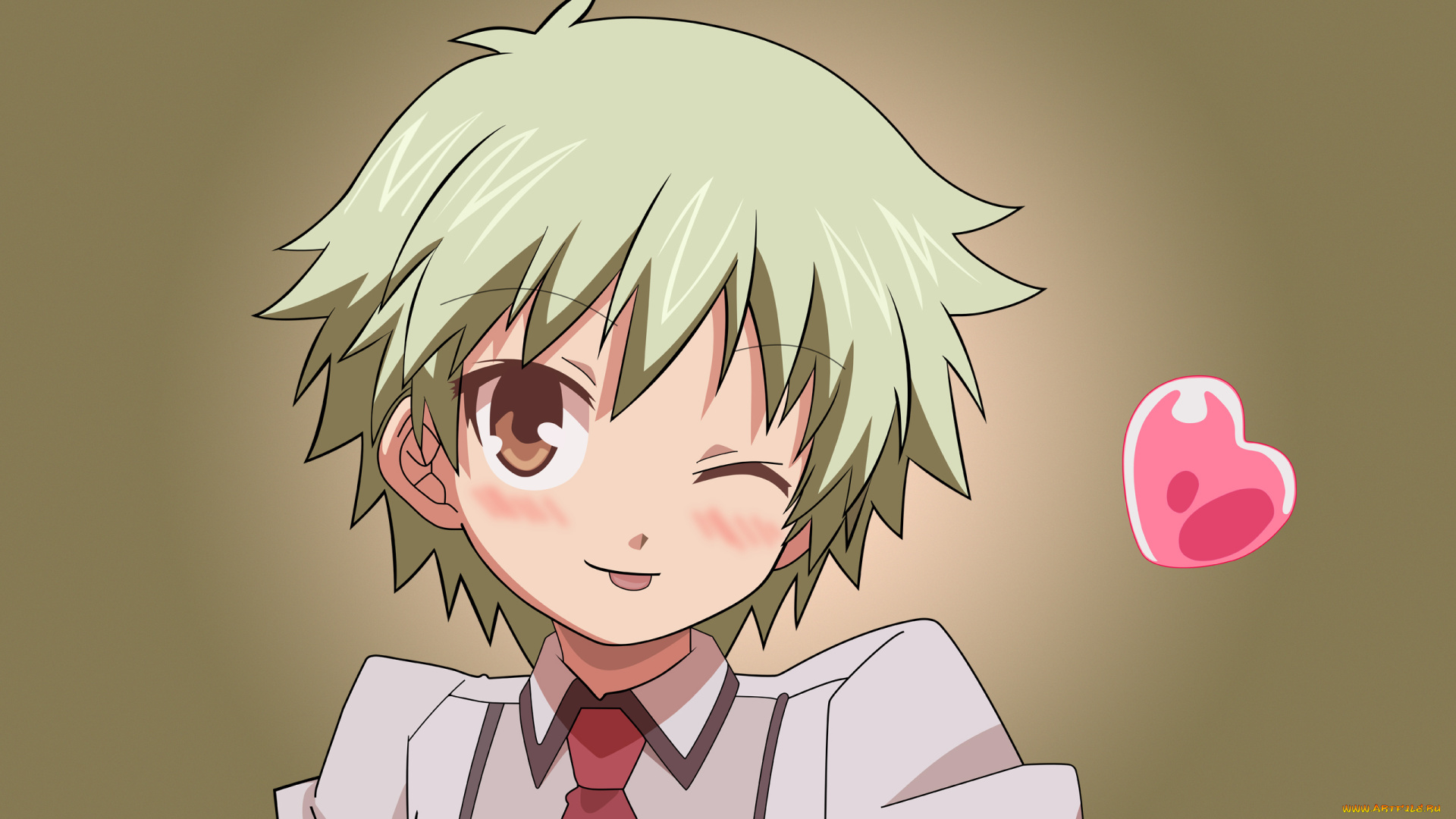 аниме, baka, to, test, to, shoukanjuu, взгляд, девушка, фон