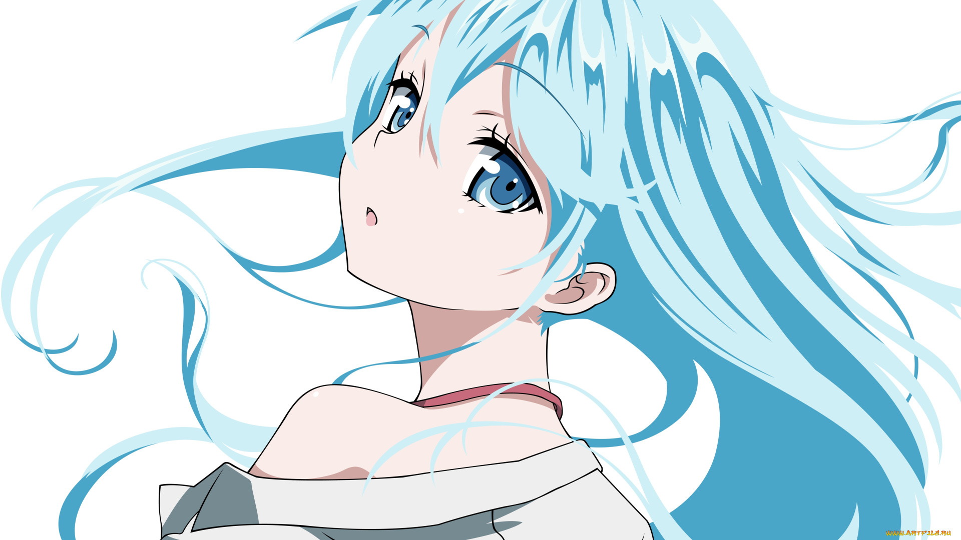 аниме, denpa, onna, to, seishun, otoko, взгляд, фон, девушка