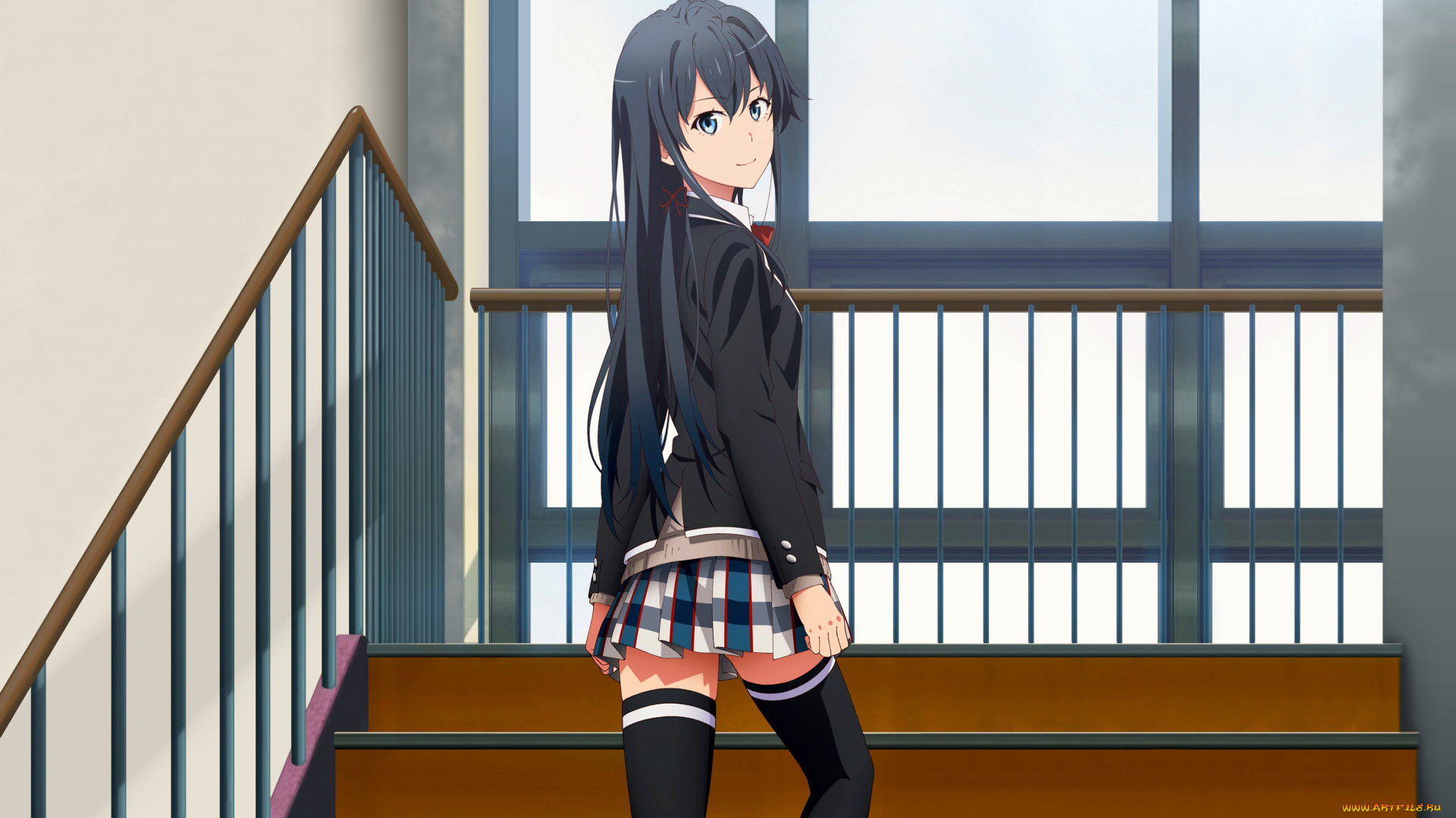 аниме, oregairu, yukinoshita, yukino