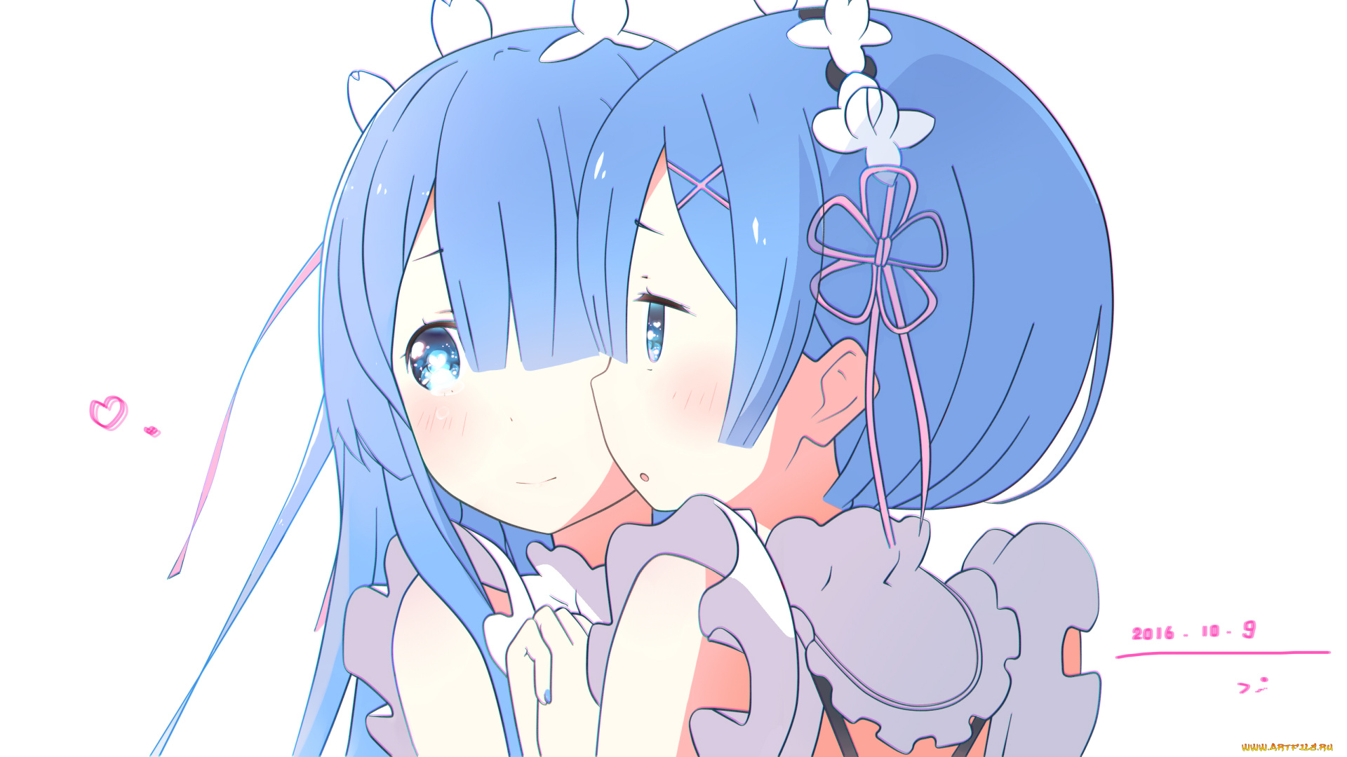 аниме, re, , zero, kara, hajimeru, isekai, seikatsu, rem