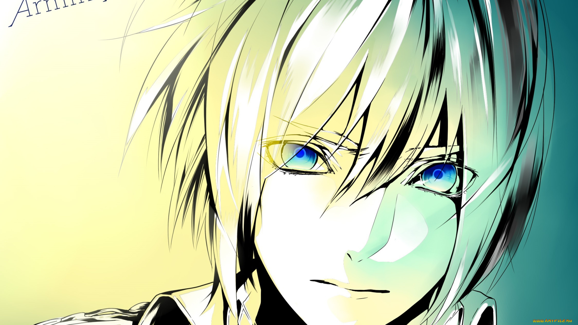 аниме, shingeki, no, kyojin, armin, arlert