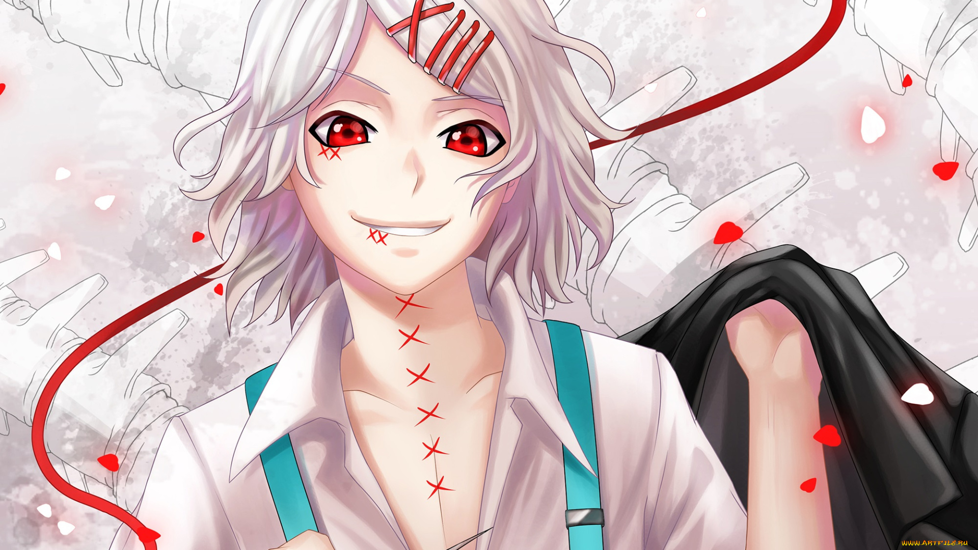 аниме, tokyo, ghoul, suzuya, juuzou