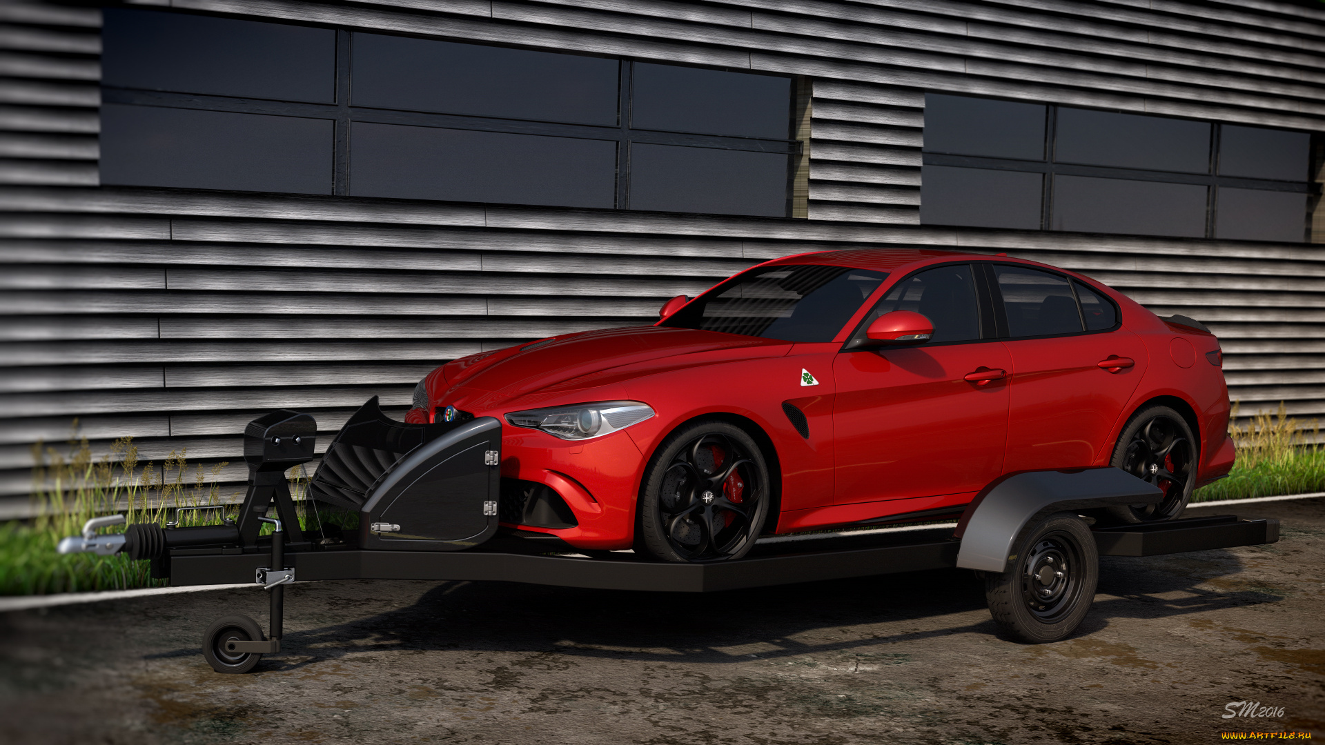 автомобили, 3д, автомобиль, фон