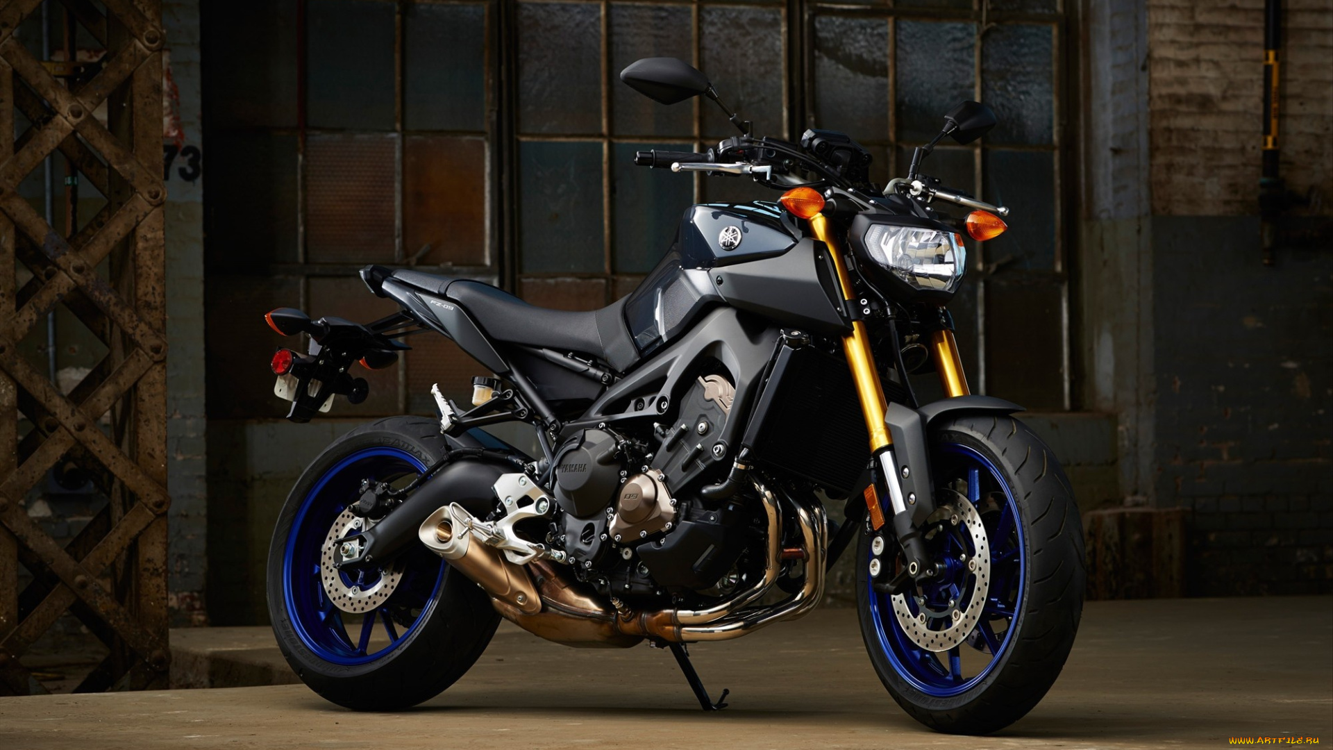 мотоциклы, yamaha, fz-9