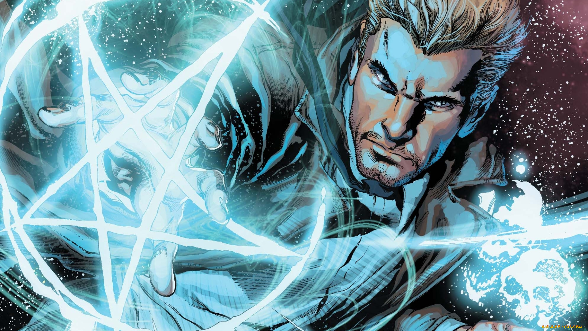 рисованное, комиксы, джон, константин, constantine, экзорцизт, медиум, магия