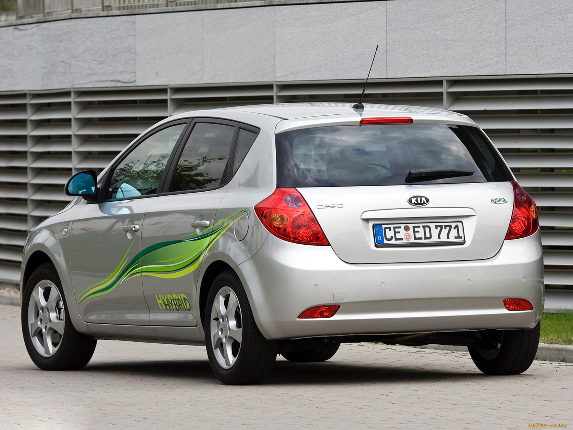 kia, ceed, hybrid, concept, 2008, автомобили, kia, ceed, hybrid, concept, 2008