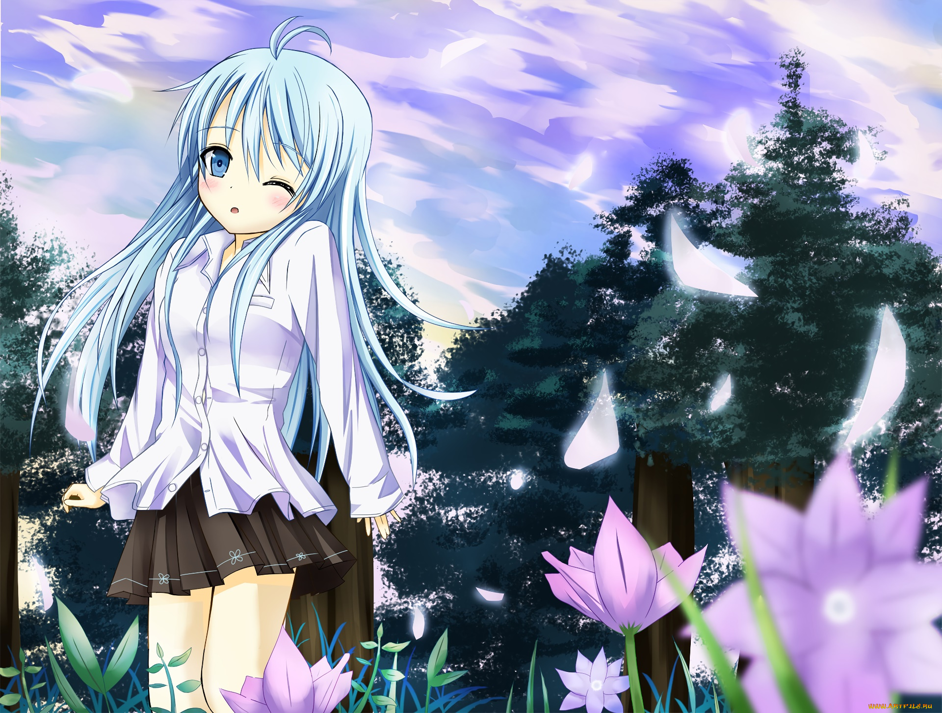 аниме, denpa, onna, to, seishun, otoko, фон, взгляд, девушка