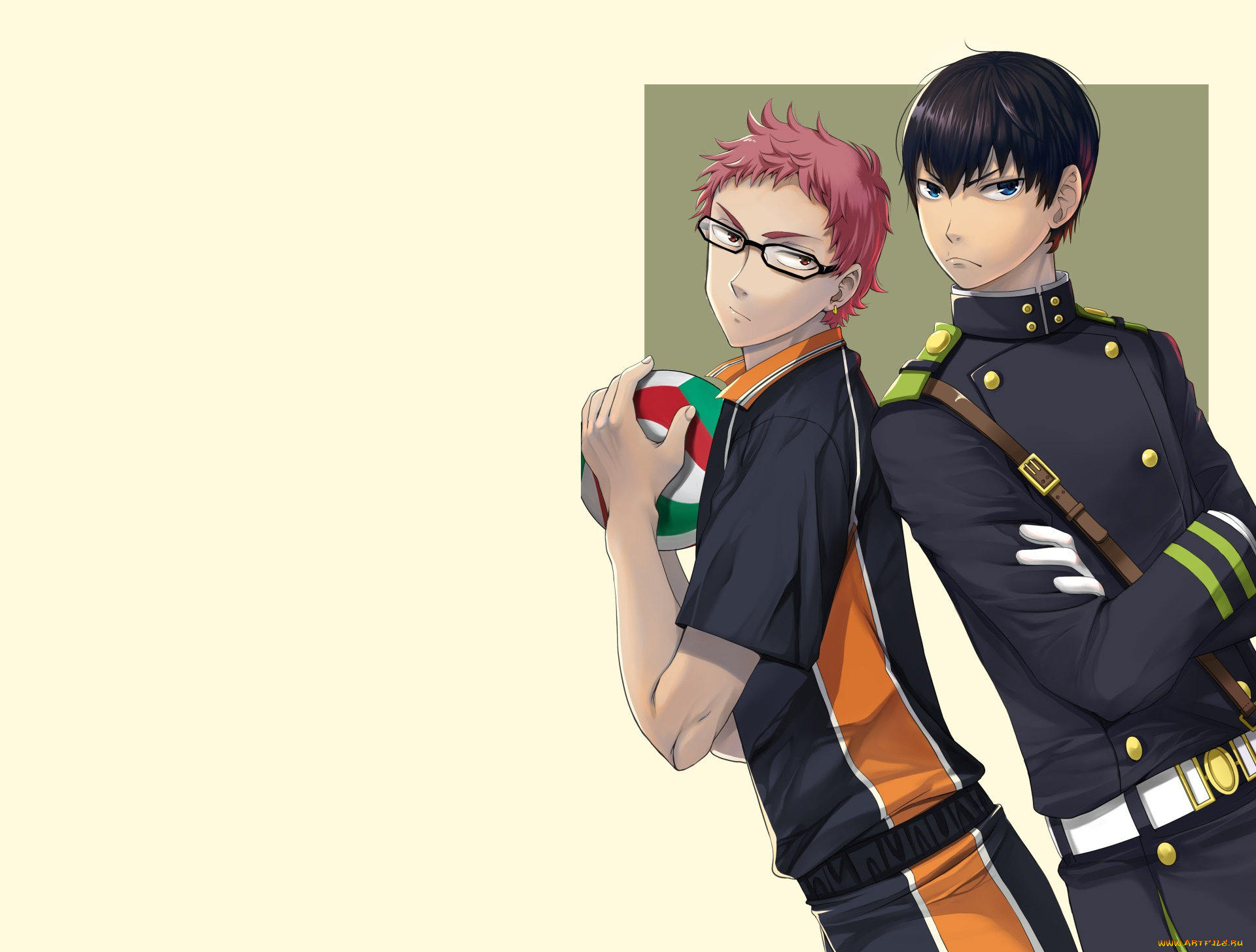 аниме, unknown, , другое, кагеяма, парни