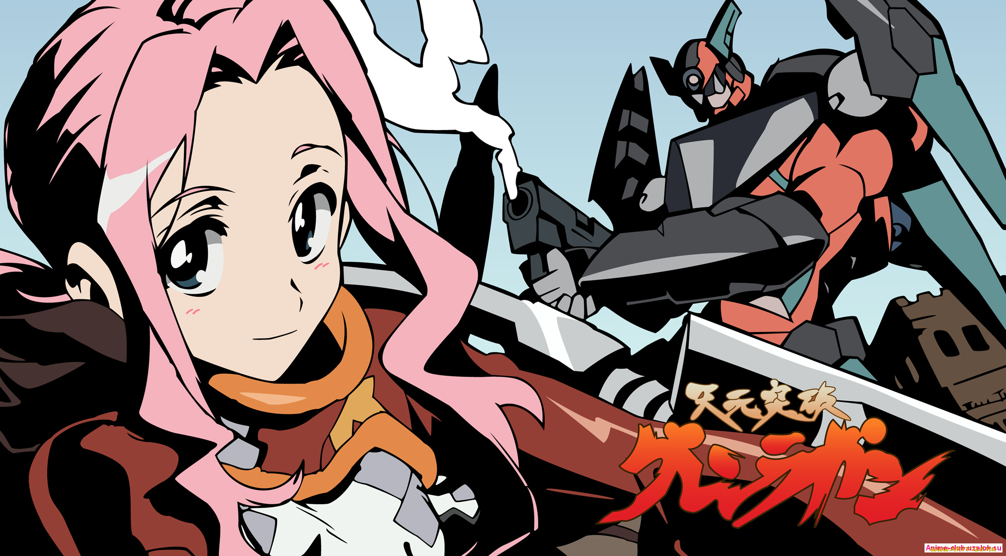 аниме, tengen, toppa, gurren-lagann, darry, adai