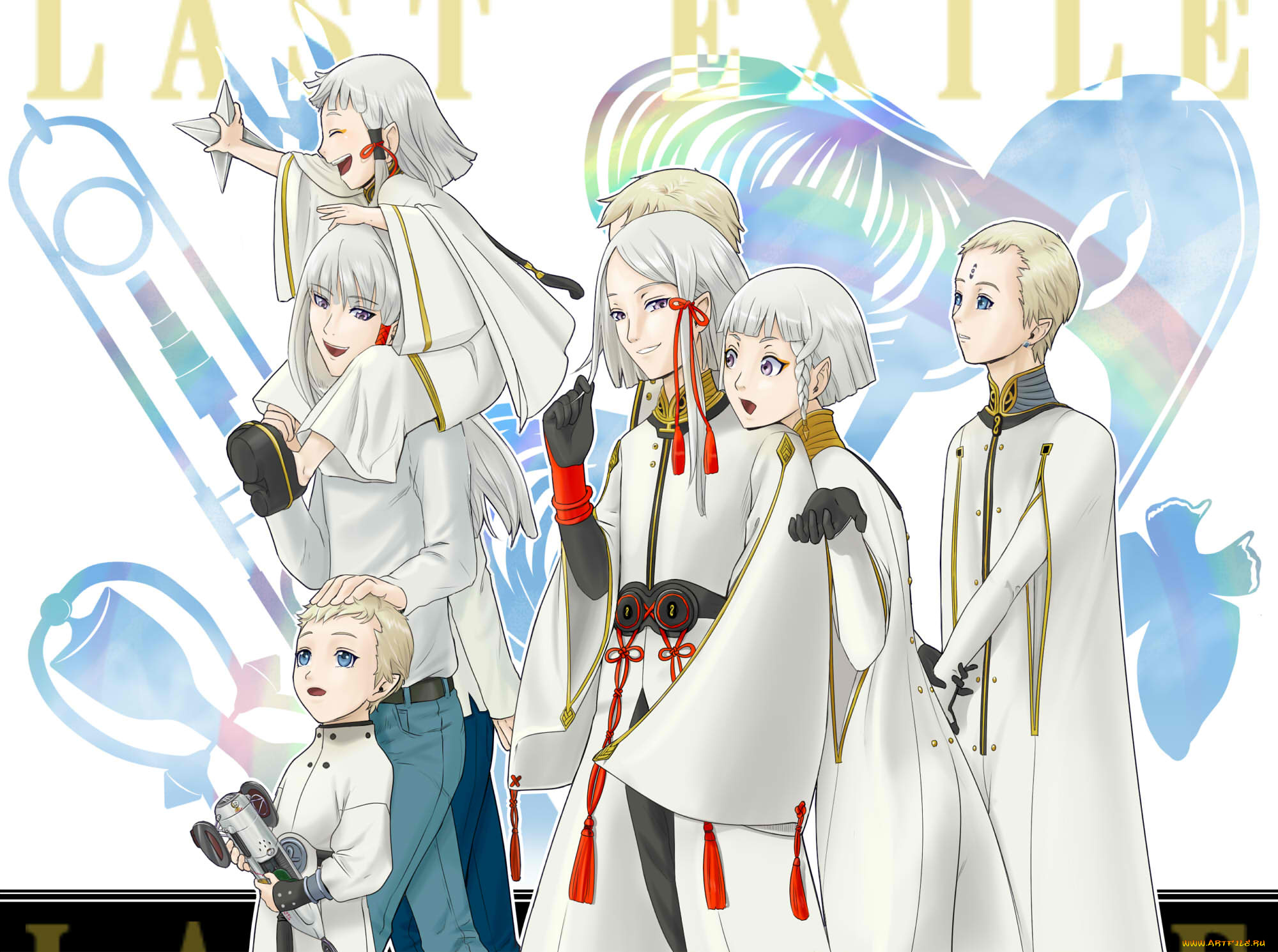 аниме, last, exile, last, exile