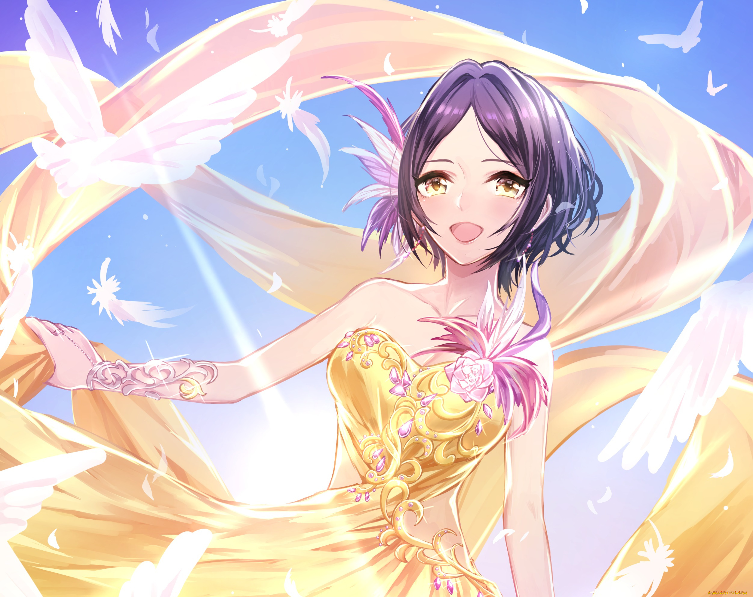 аниме, idolm@ster, hayami, kanade