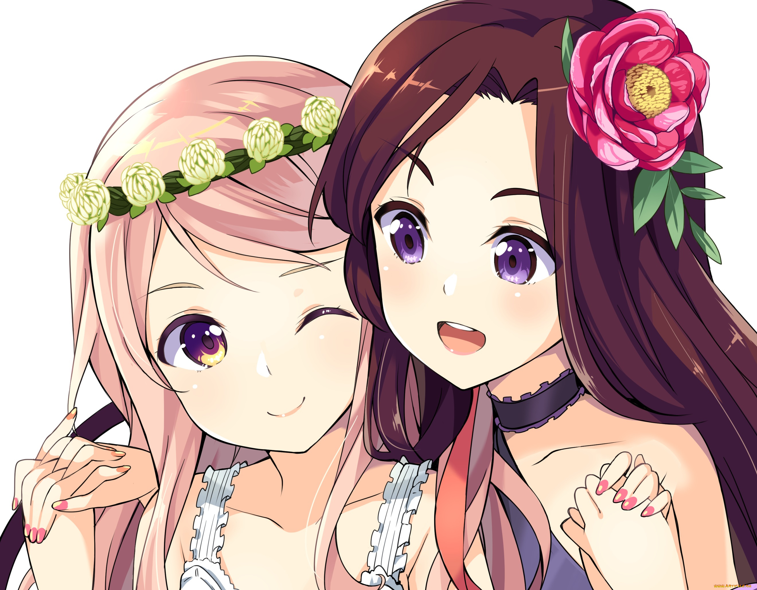 аниме, aikatsu, kasumi, mahiru, yozora