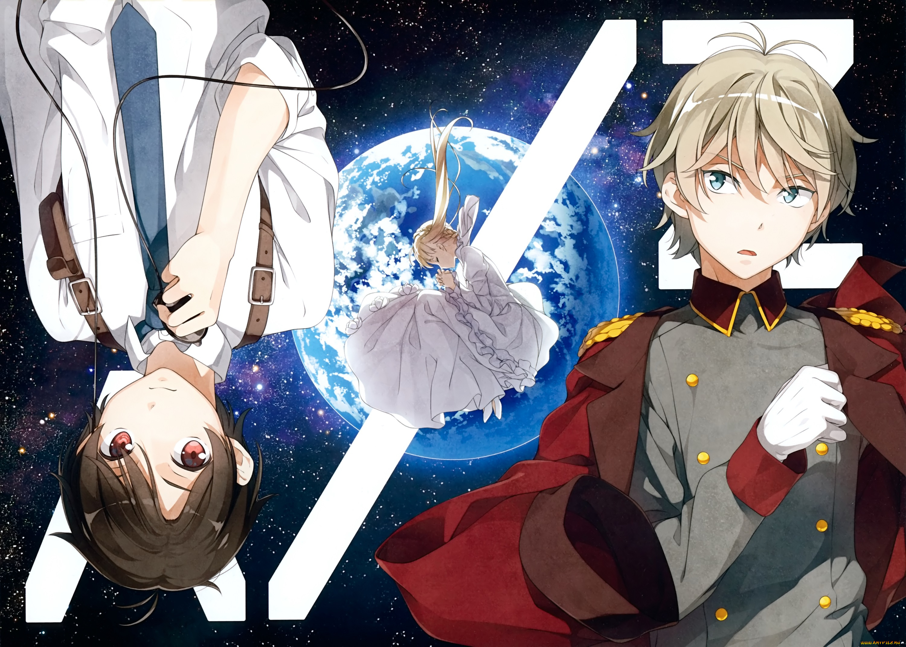 аниме, aldnoah, zero, слейн, инахо