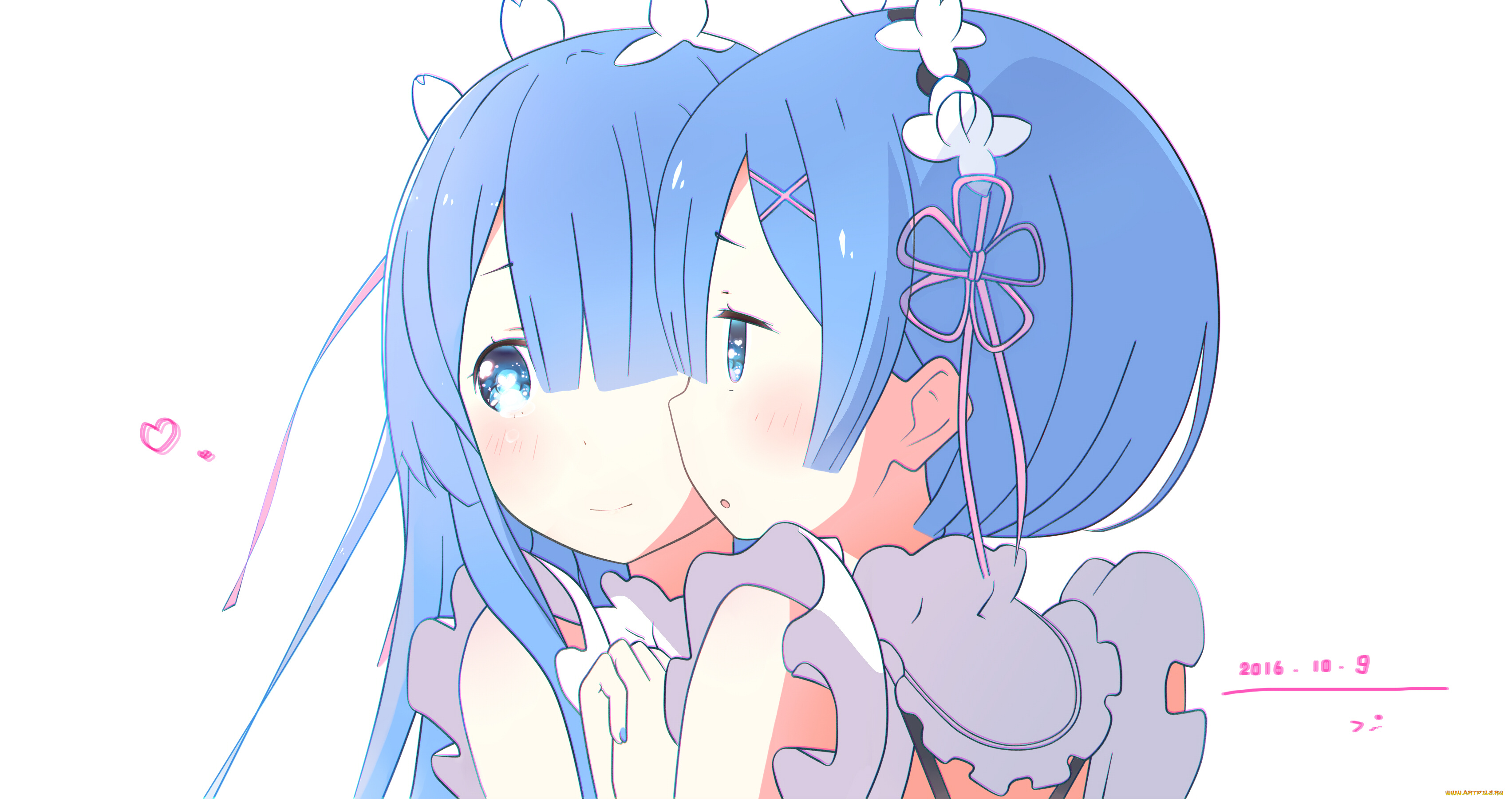 аниме, re, , zero, kara, hajimeru, isekai, seikatsu, rem