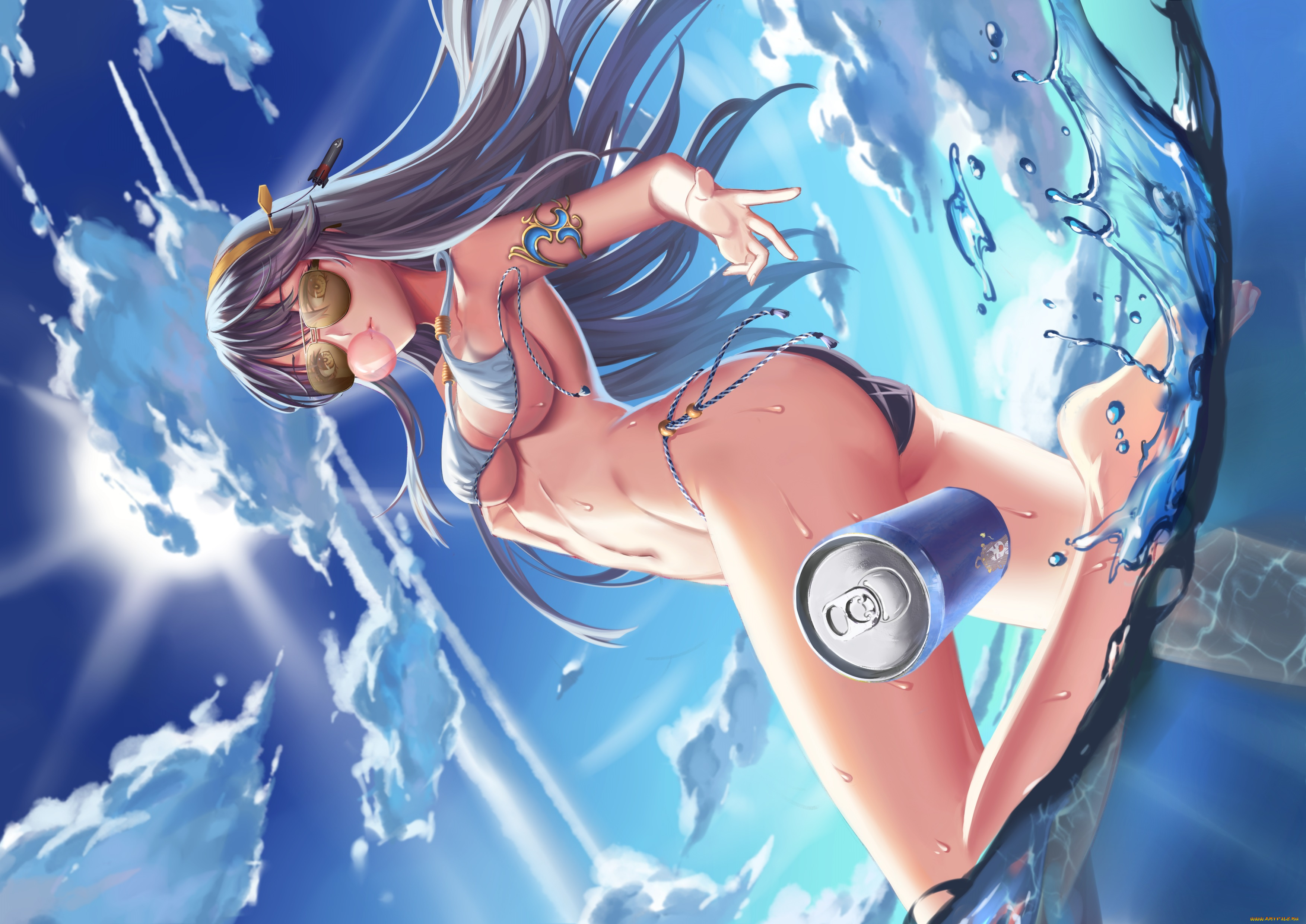 аниме, kantai, collection, девушка