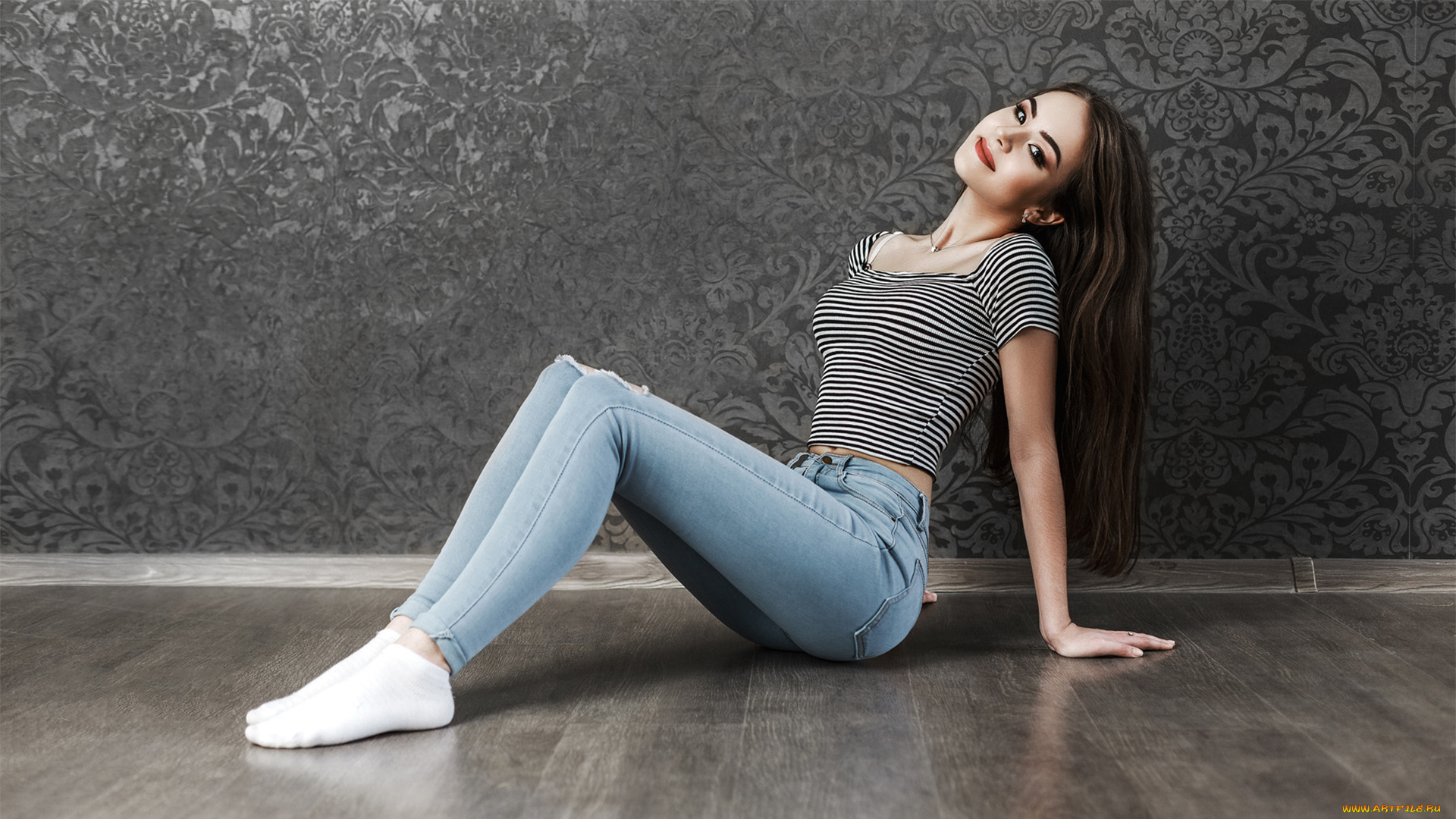 девушка, девушки, -unsort, , брюнетки, темноволосые, модель