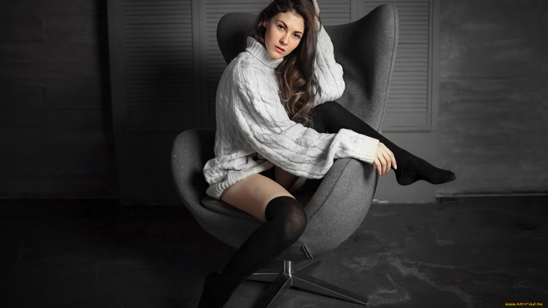 девушка, девушки, -unsort, , брюнетки, темноволосые, модель