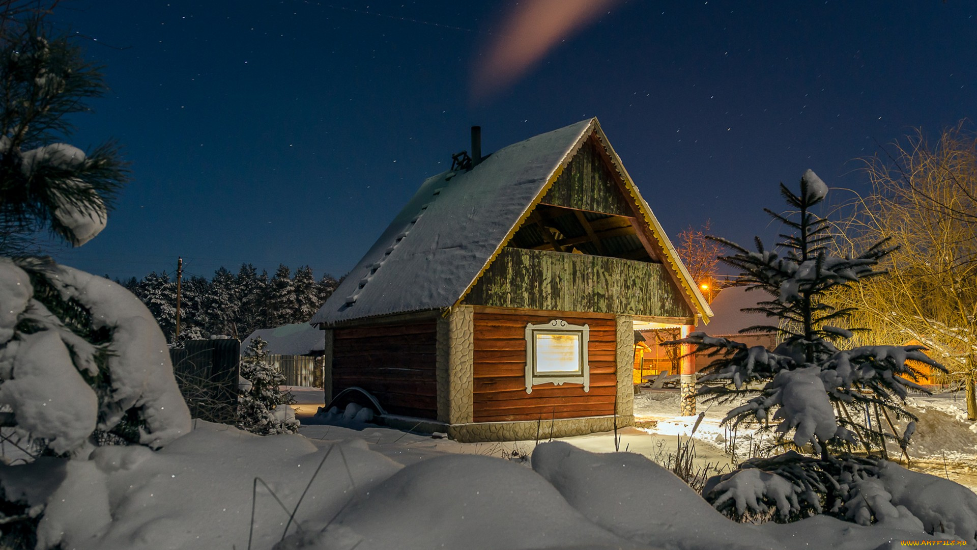 природа, зима, простор