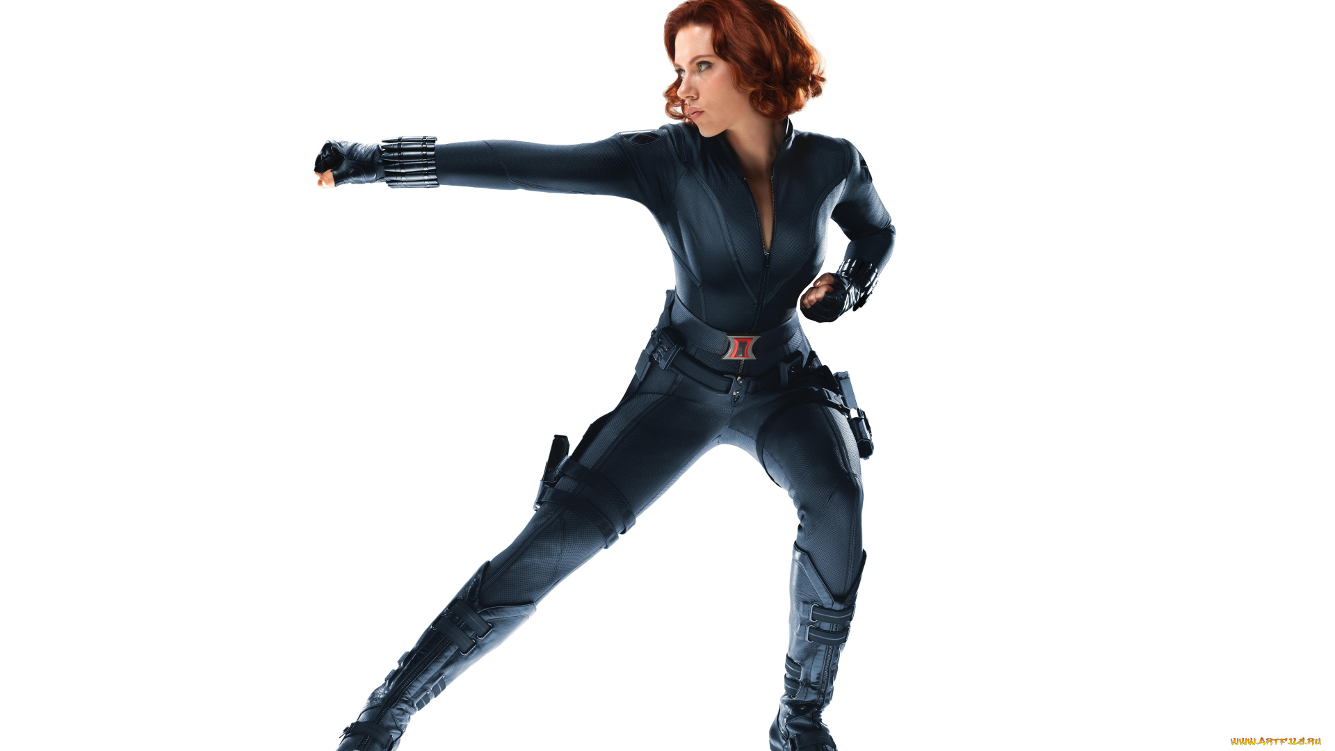 scarlett, johansson, кино, фильмы, the, avengers, scarlett, johansson, девушка, актриса, рыжеволосая, образ, поза, костюм