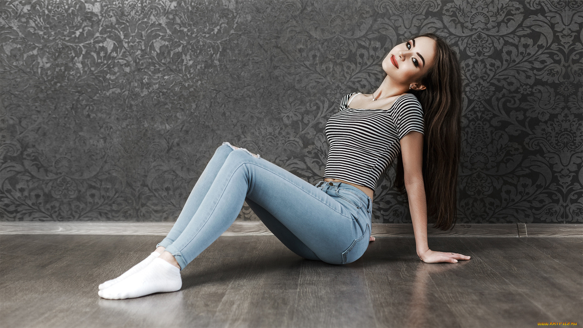 девушка, девушки, -unsort, , брюнетки, темноволосые, модель