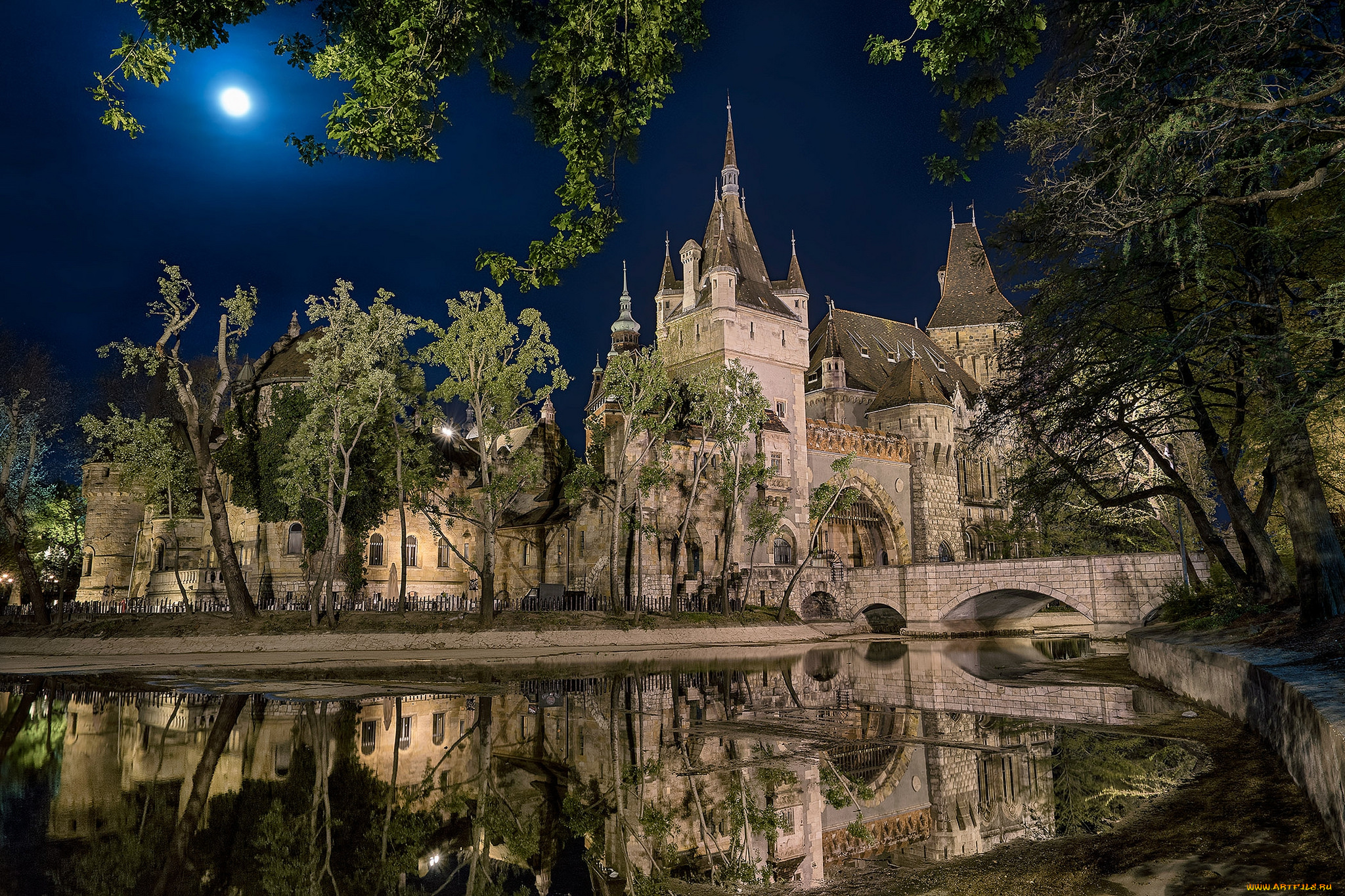 vajdahunyad, castle, города, будапешт, , венгрия, простор