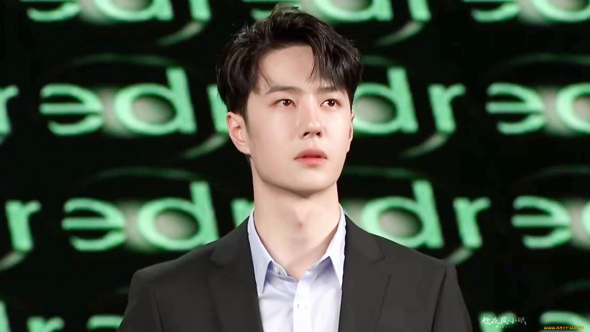 мужчины, wang, yi, bo, актер, лицо, пиджак