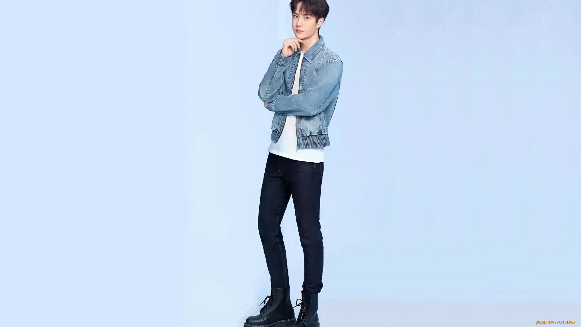 мужчины, wang, yi, bo, актер, певец, куртка