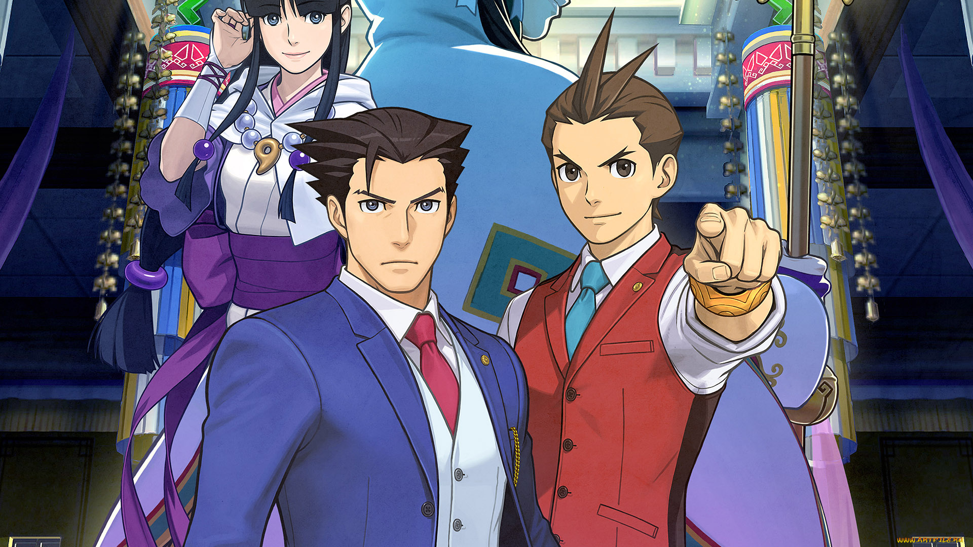 видео, игры, ace, attorney, , investigations, -, miles, edgeworth, персонажи