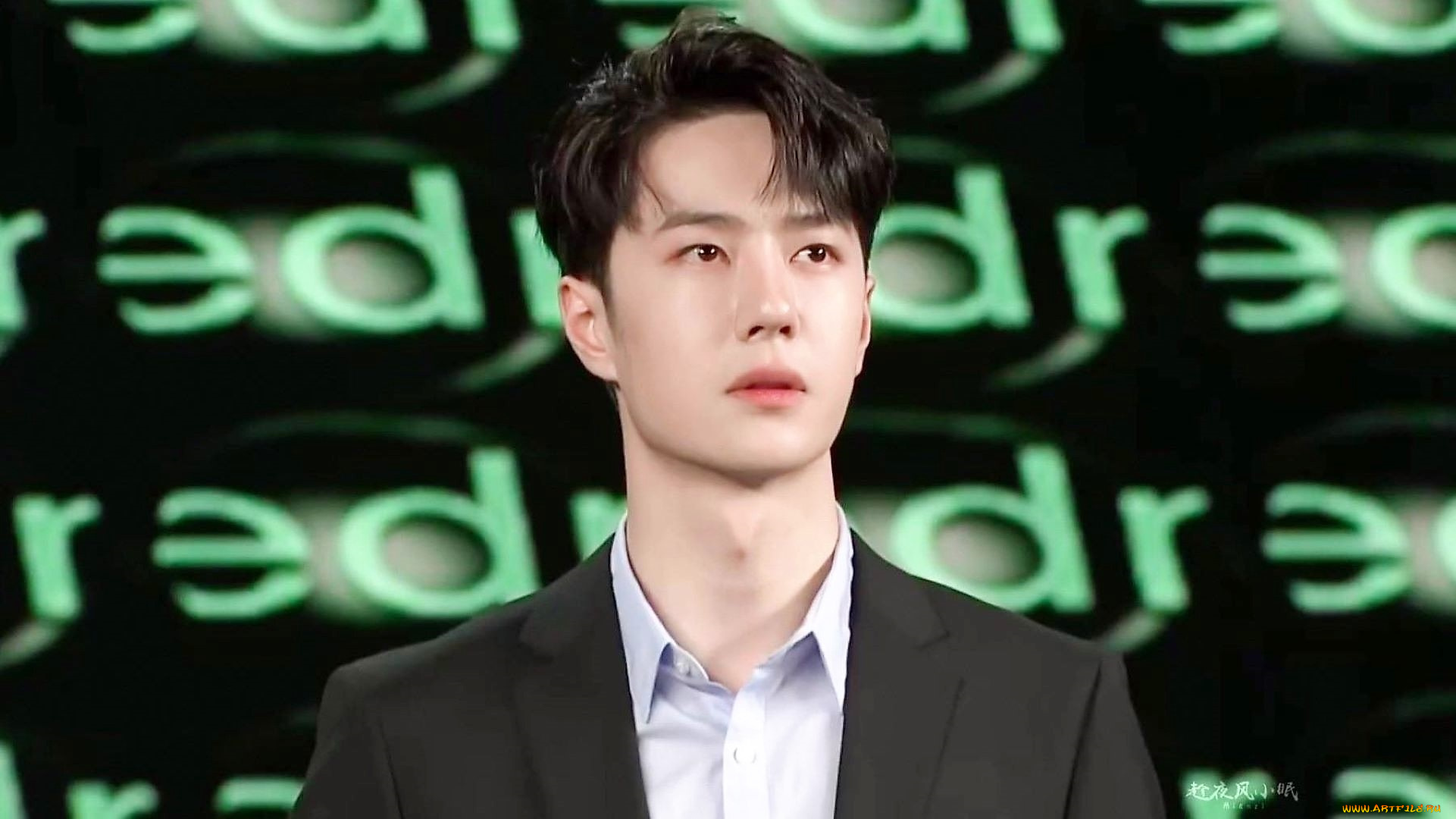 мужчины, wang, yi, bo, актер, лицо, пиджак