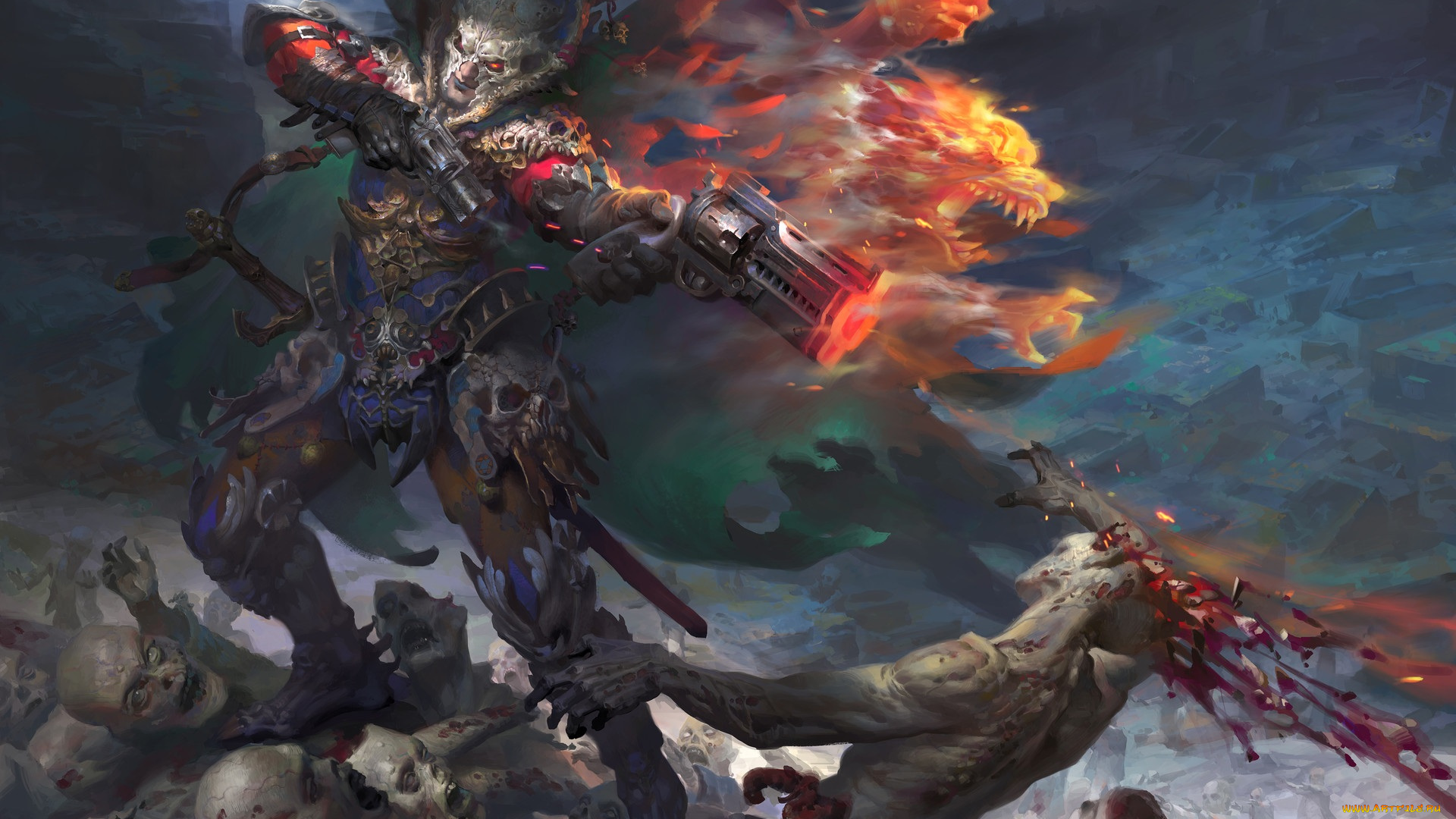 фэнтези, существа, воин