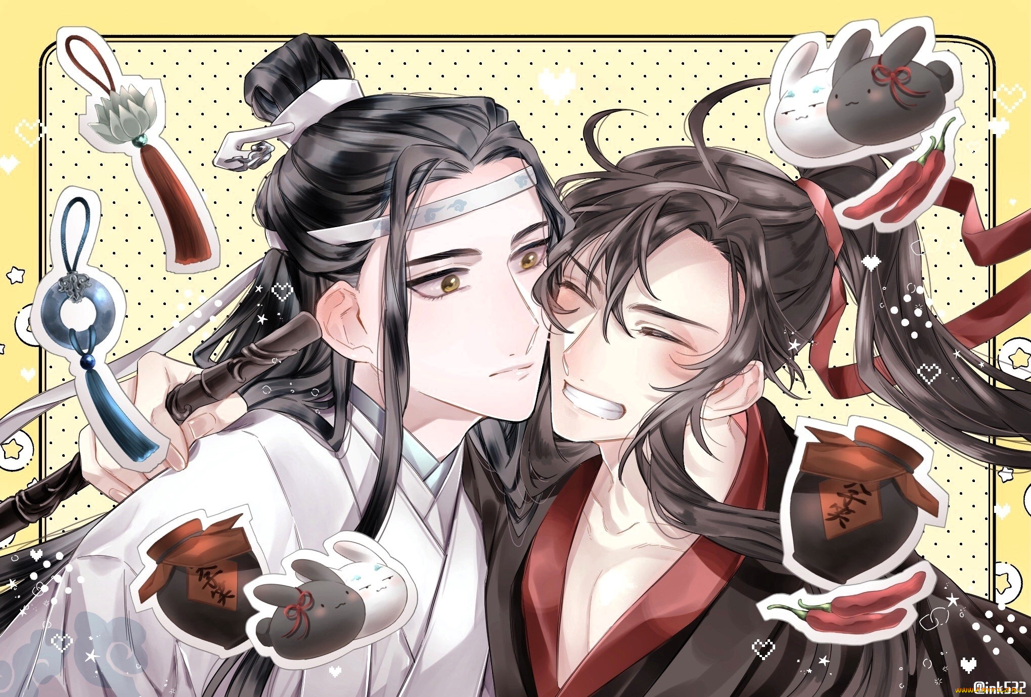 аниме, mo, dao, zu, shi, вэй, усянь, лань, ванцзи