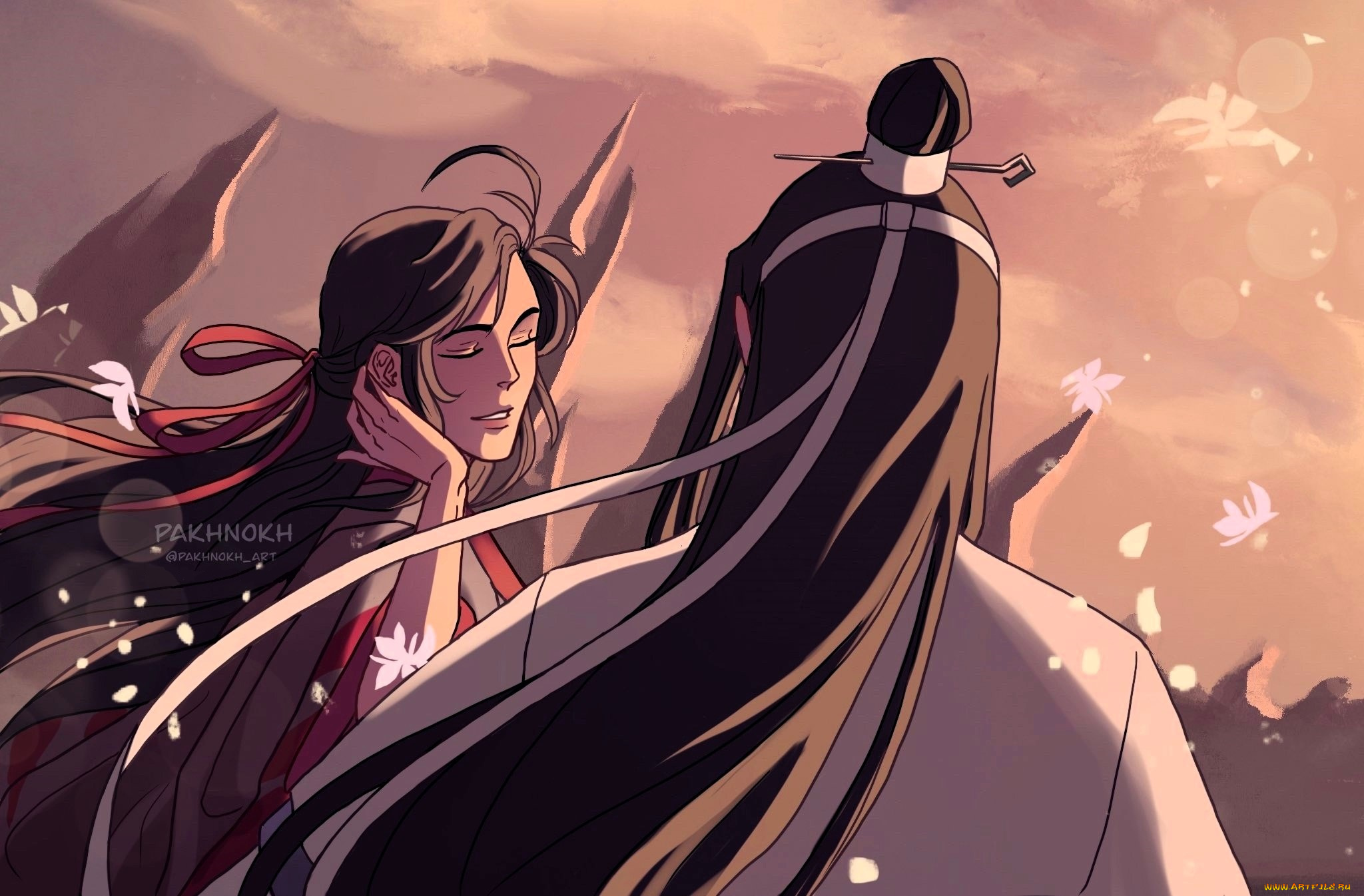 аниме, mo, dao, zu, shi, вэй, усянь, лань, ванцзи