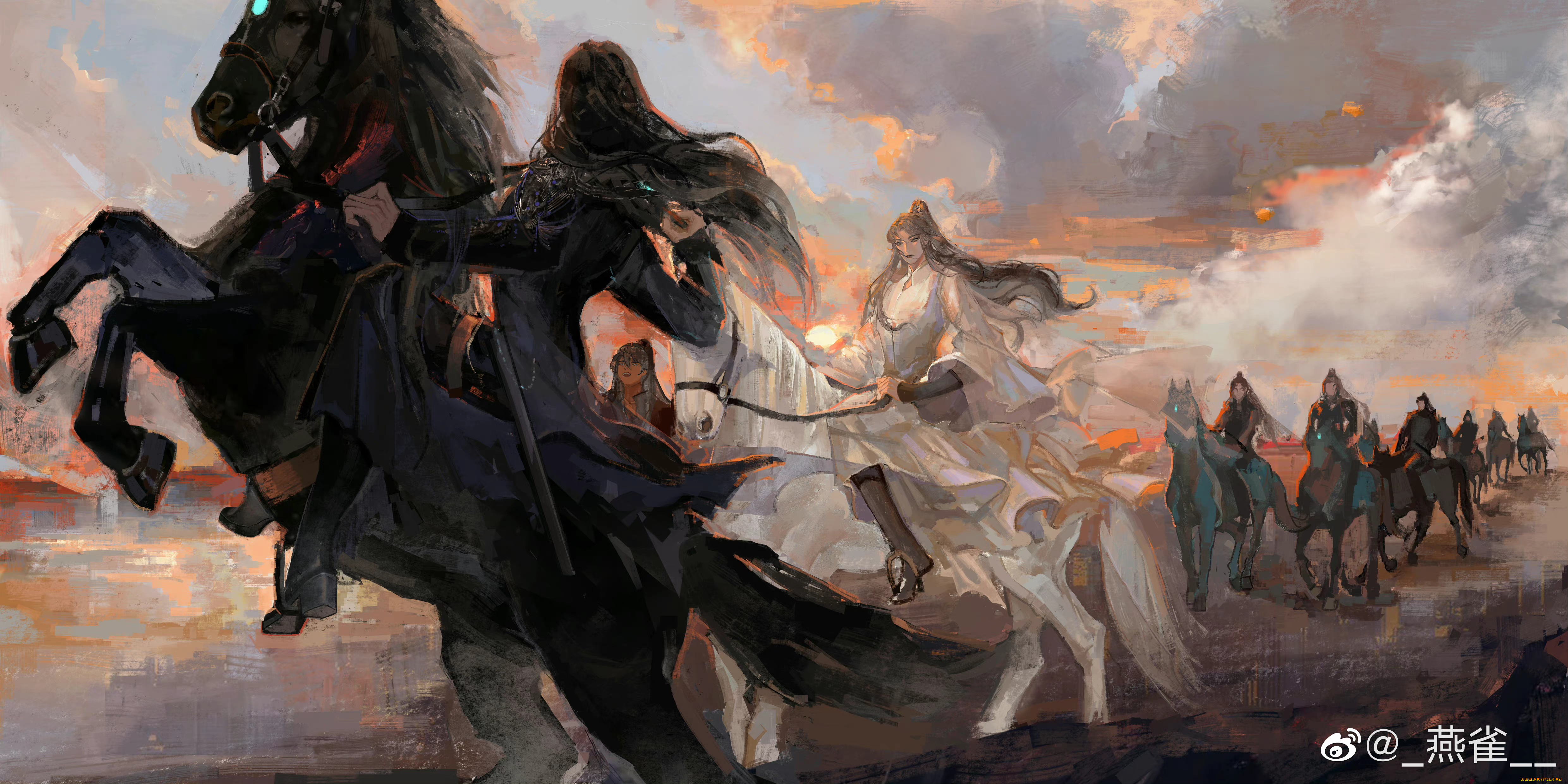 sha, po, lang, аниме, китай, мужчины