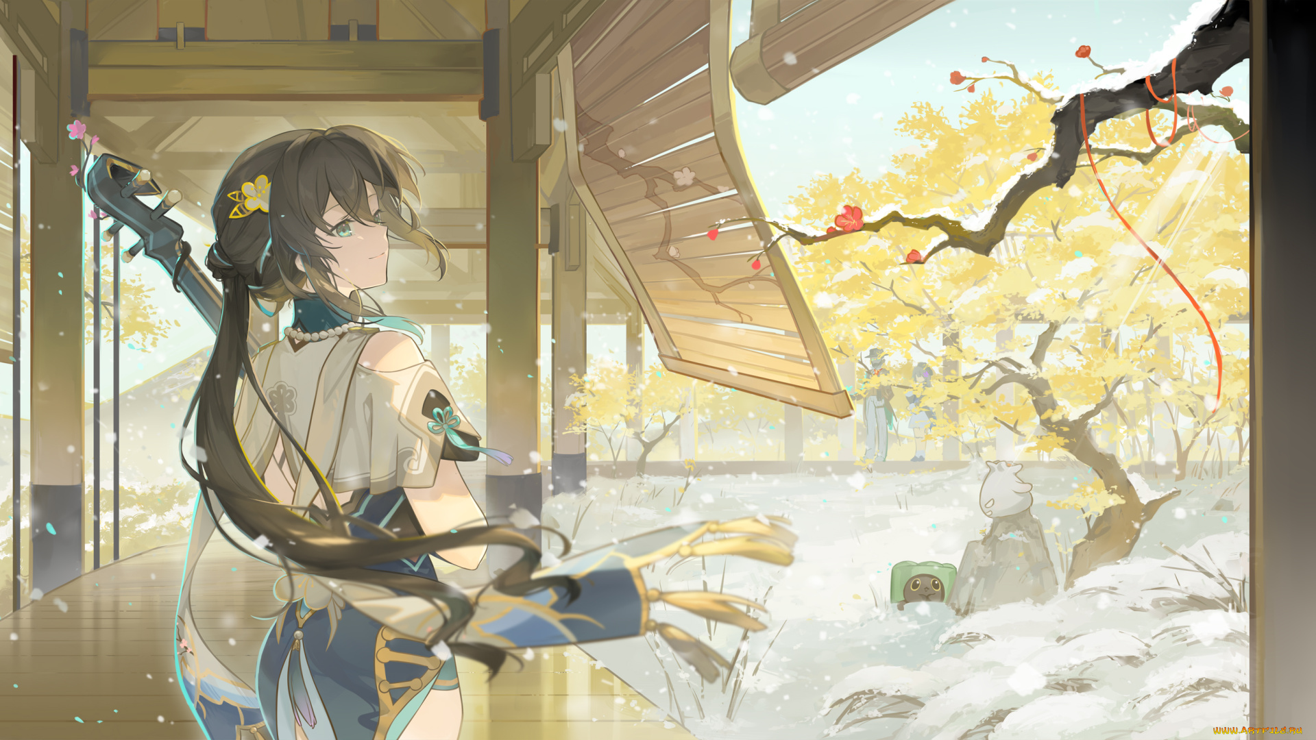 аниме, honkai, , star, rail, девушка