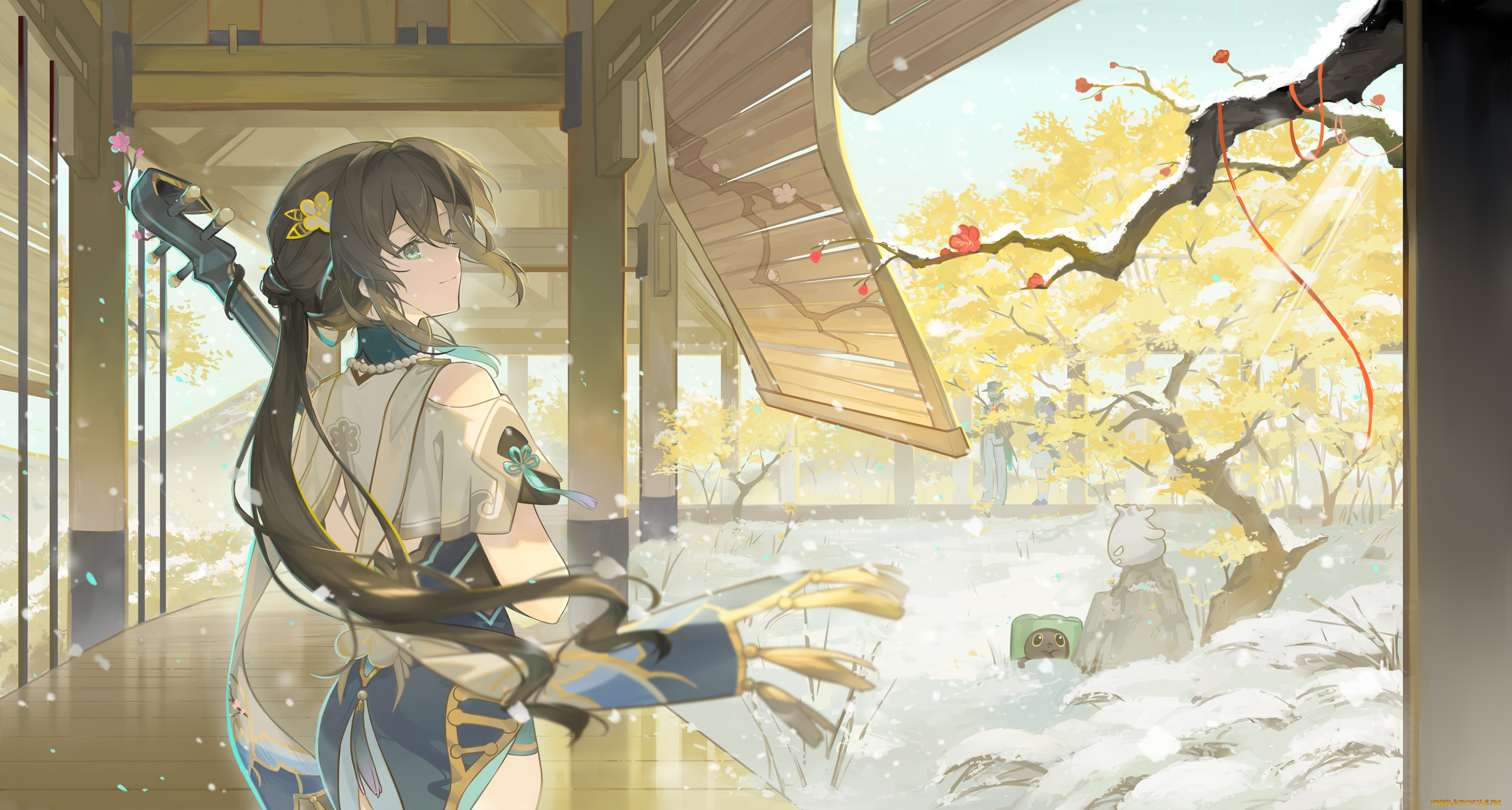 аниме, honkai, , star, rail, девушка