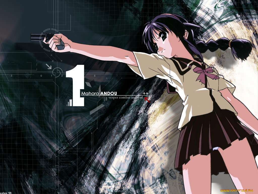 аниме, mahoromatic