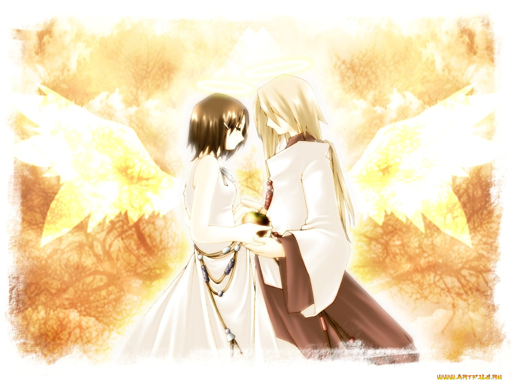 аниме, angels, demons