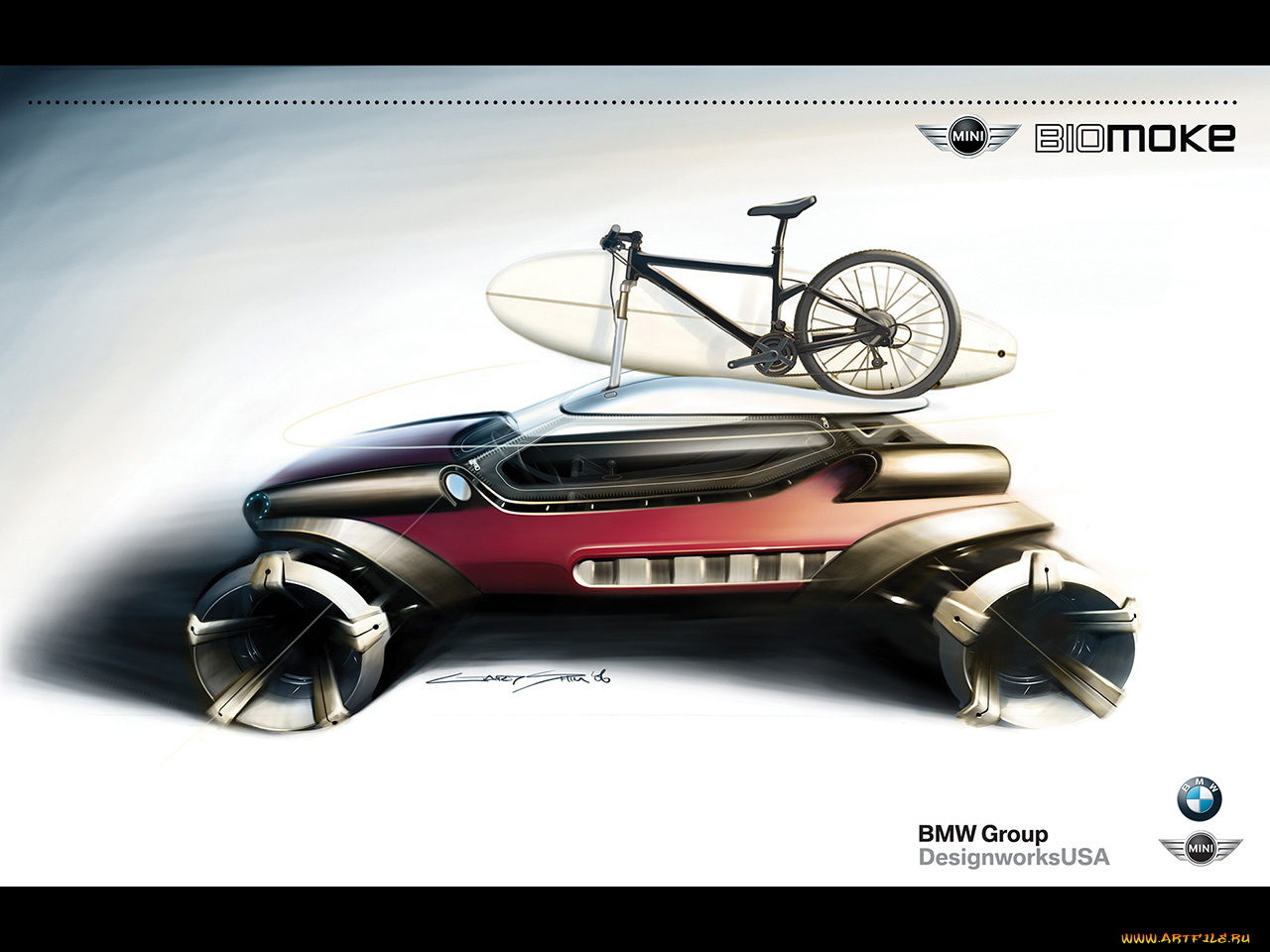 2006, mini, bimoke, автомобили, 3д