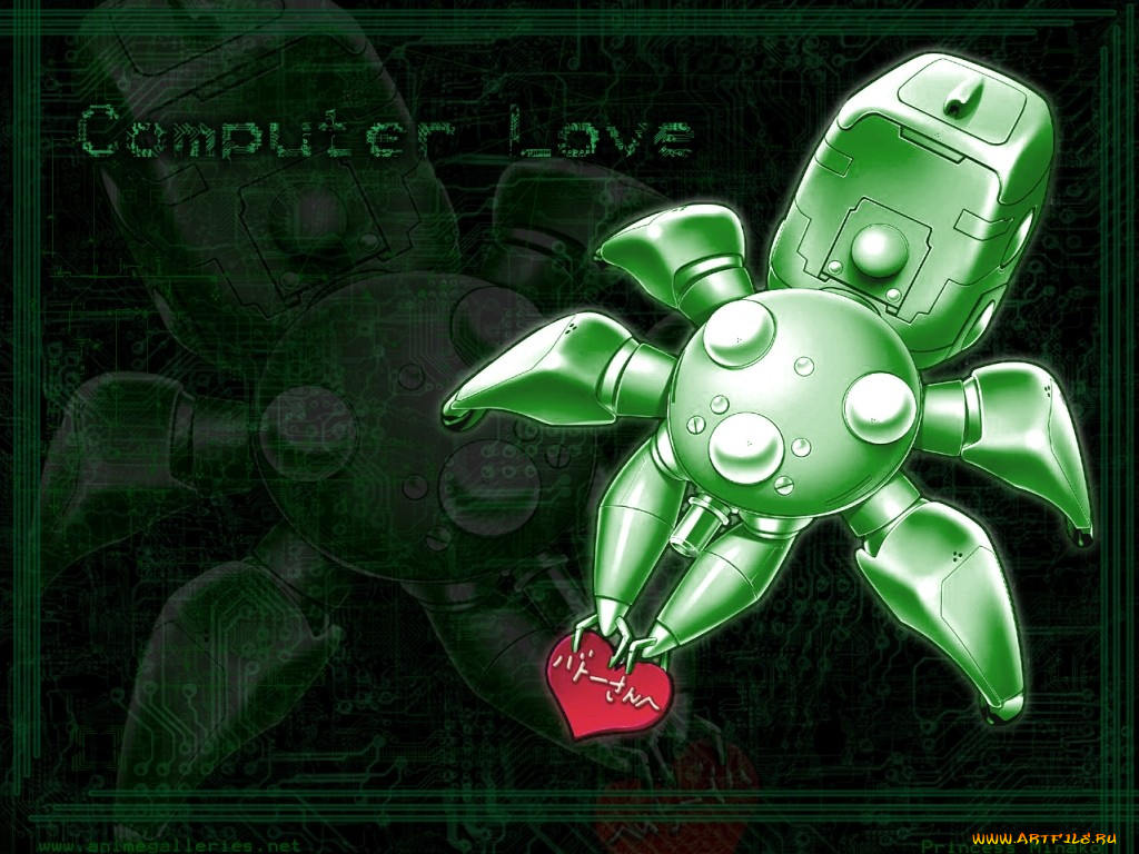 аниме, ghost, in, the, shell