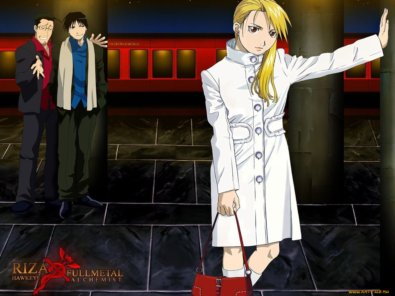 аниме, fullmetal, alchemist