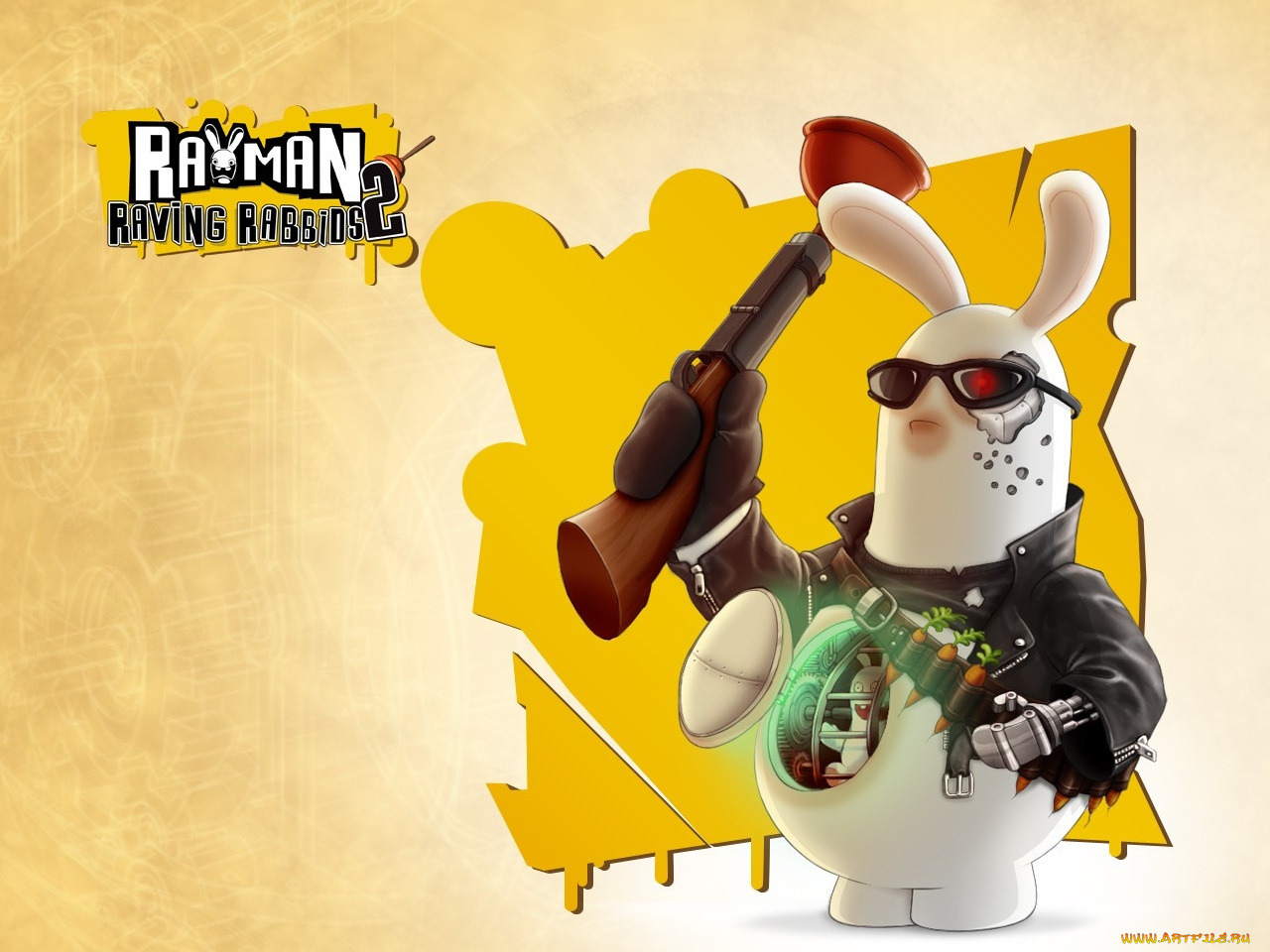 rayman, raving, rabbids, видео, игры