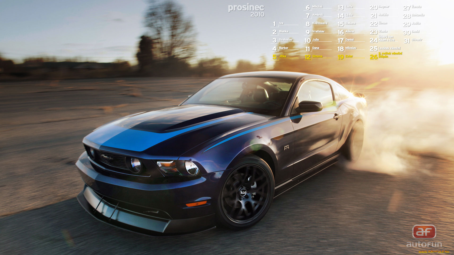 календари, автомобили