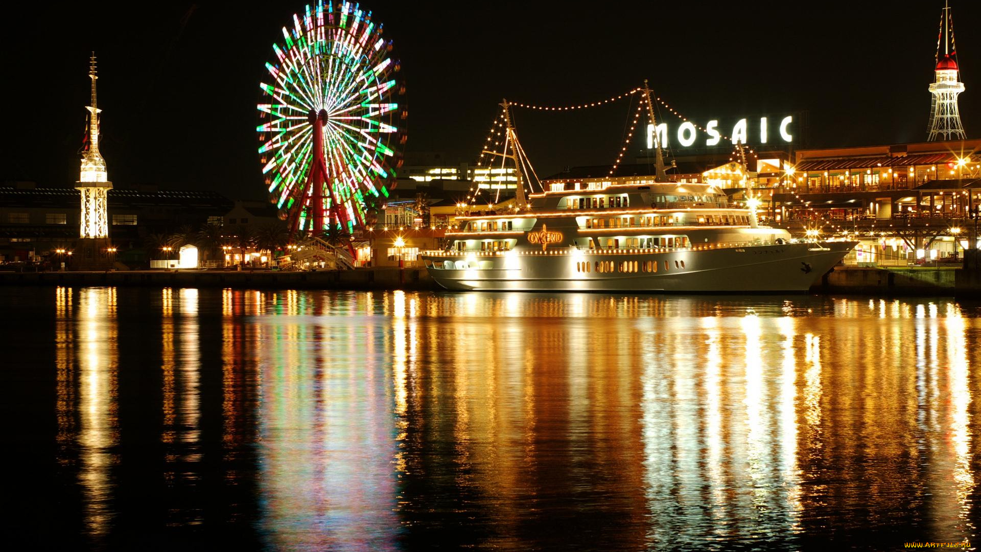 корабли, порты, причалы