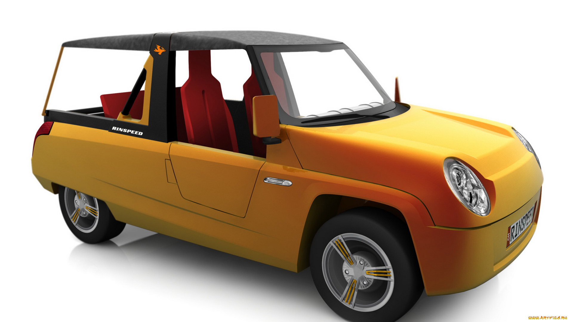 rinspeed, bamboo, автомобили, 3д