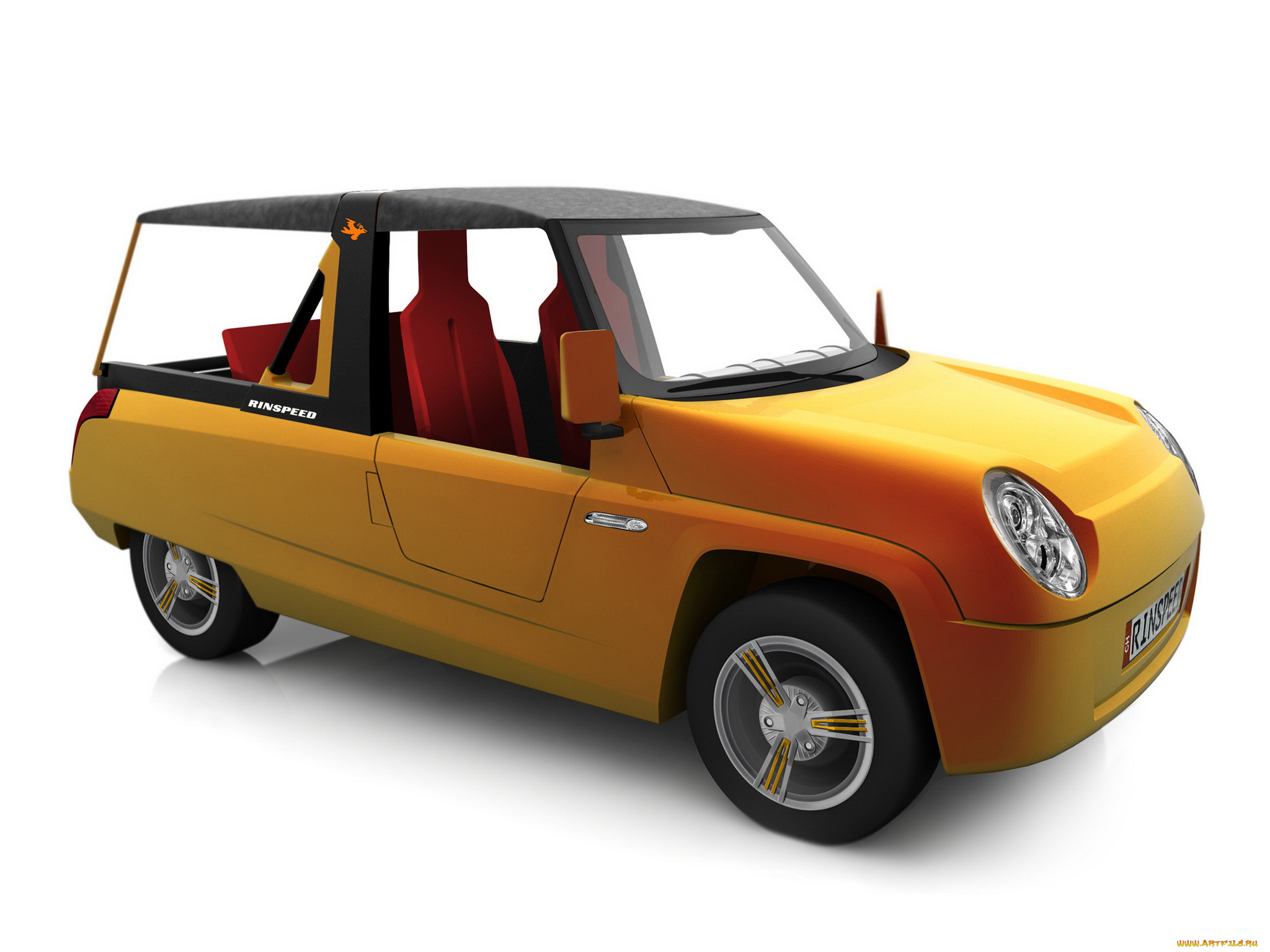 rinspeed, bamboo, автомобили, 3д