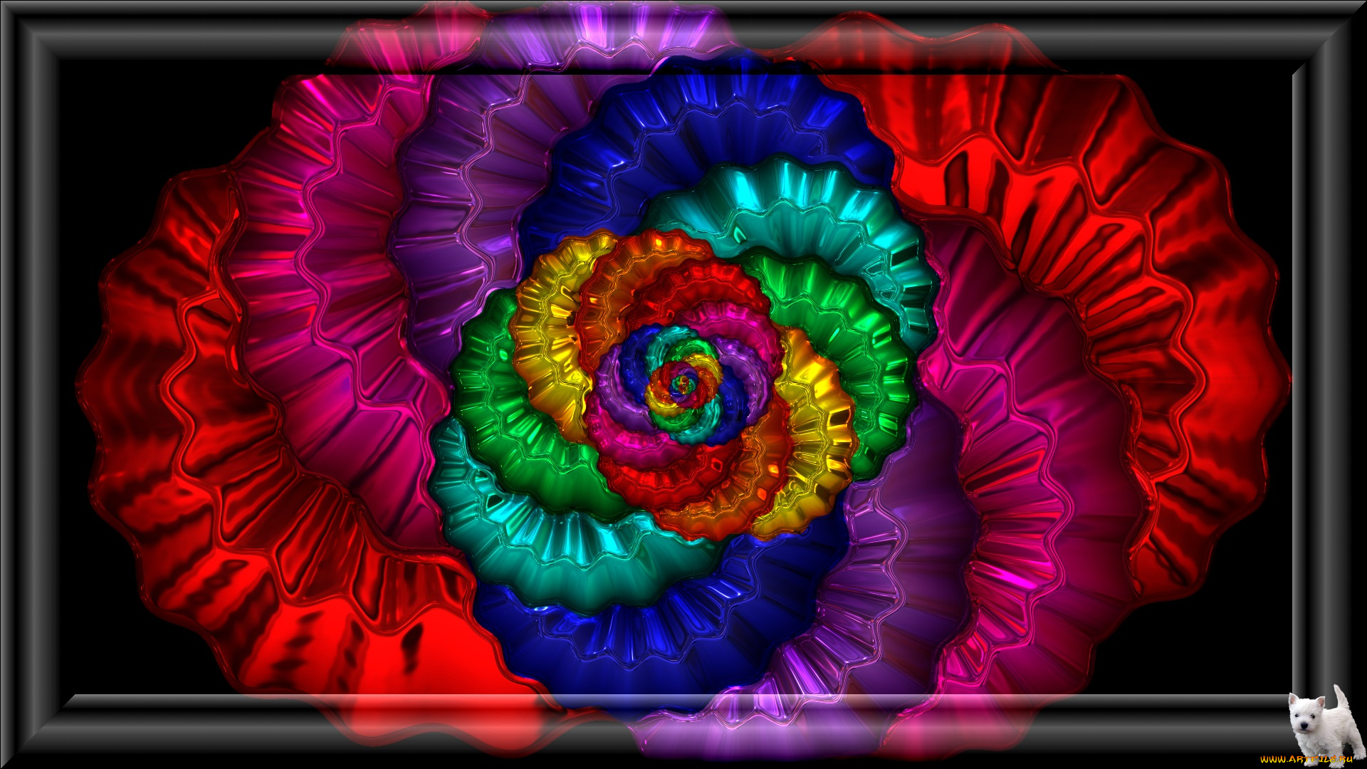 3д, графика, fractal, , фракталы, узор, фон, цвета