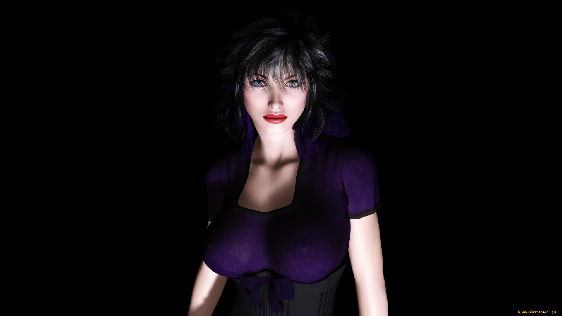 3д, графика, portraits, , портрет, взгляд, девушка, фон