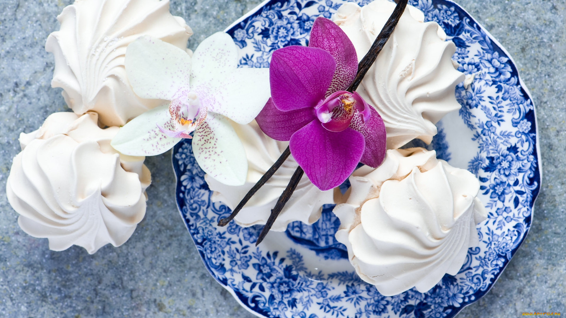 еда, конфеты, , шоколад, , сладости, зефир, орхидеи