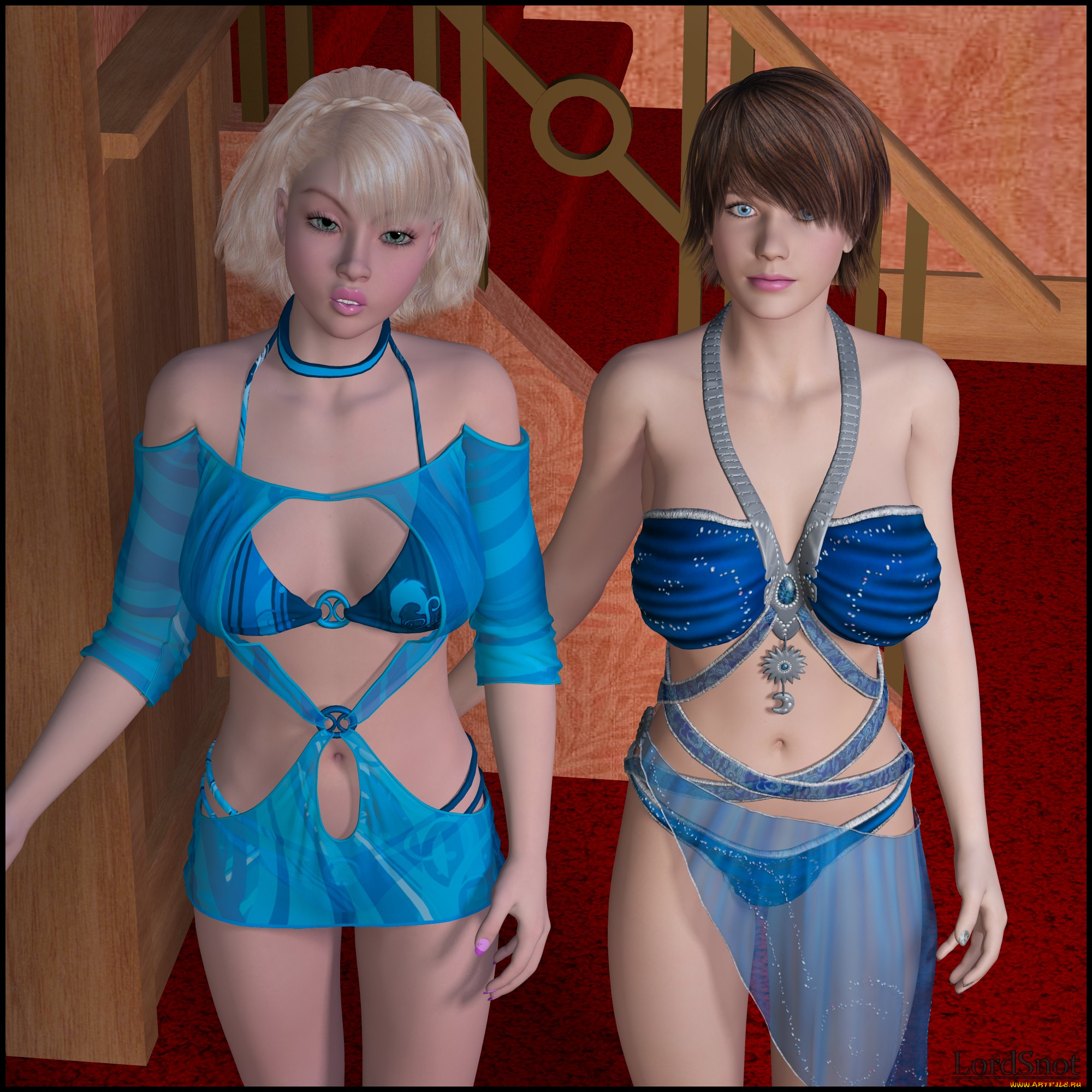 3д, графика, people, , люди, девушки